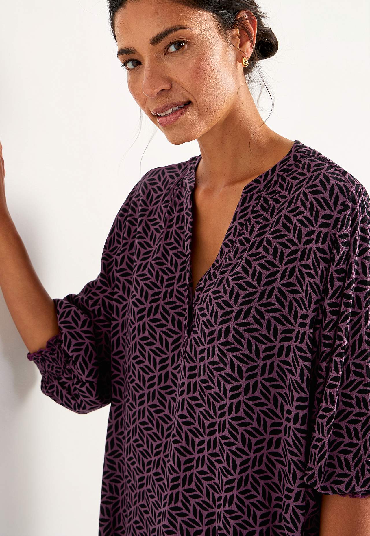 Crepe bluse