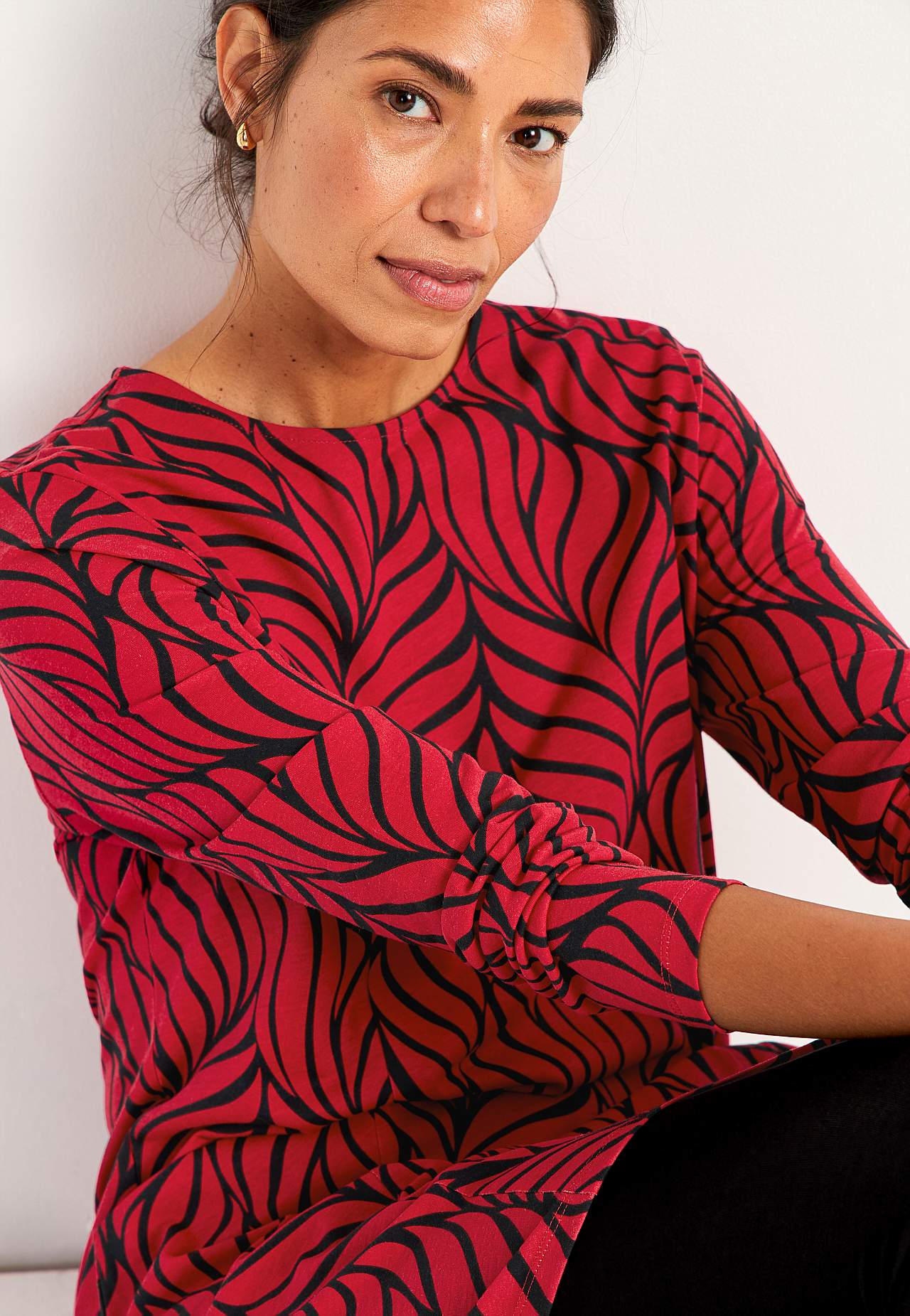 Jerseytunika med lommer