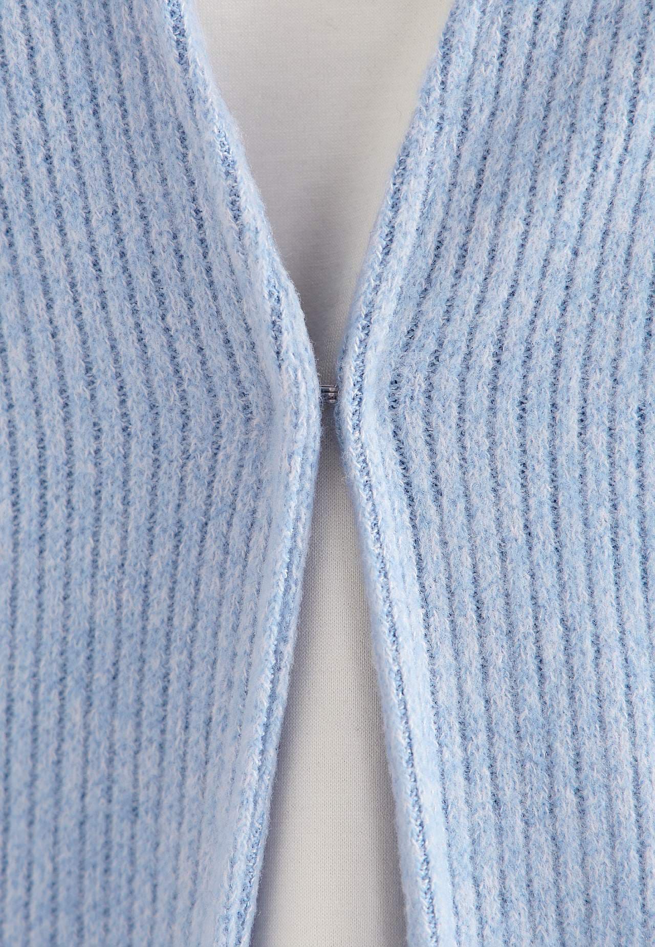 Supermyk cardigan med lommer