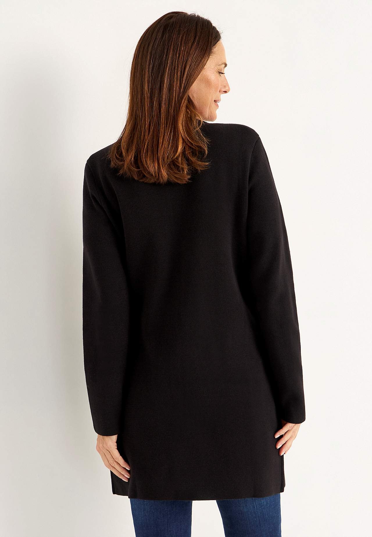 Cardigan med glidelås