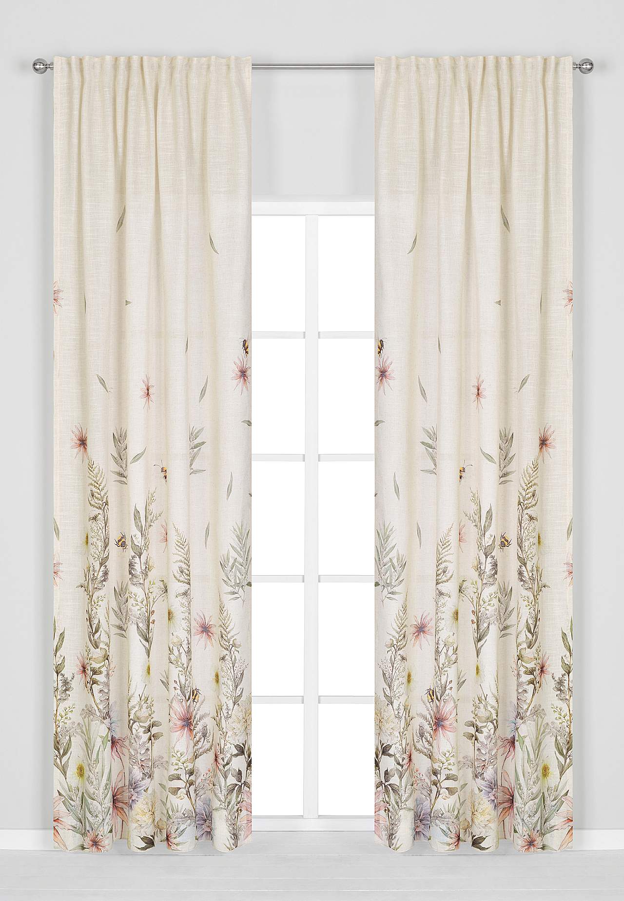 Multibåndslengder med et blomstermønster 2-pack