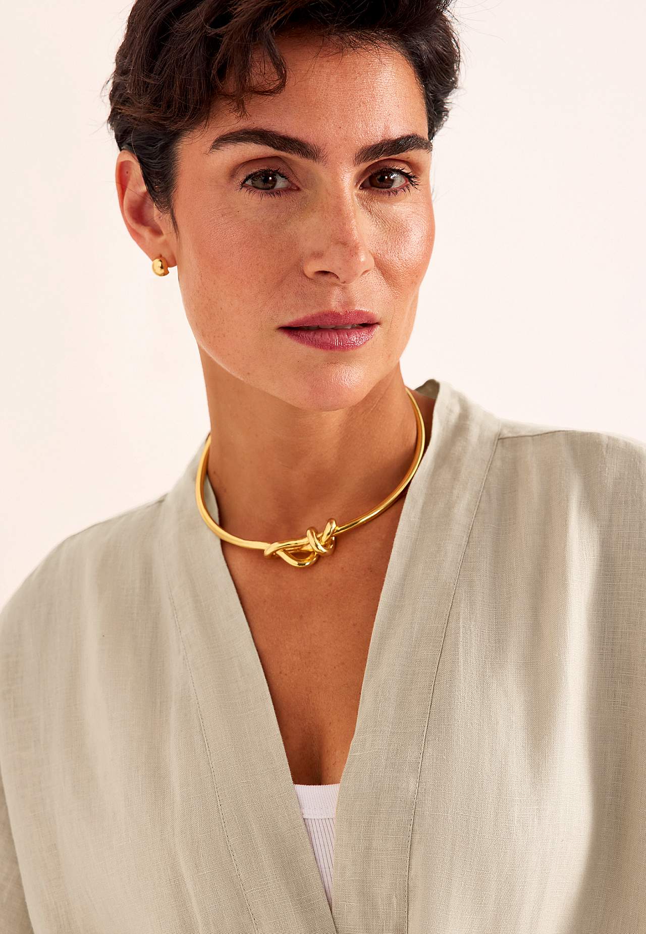 Kimonojakke Premium i lin