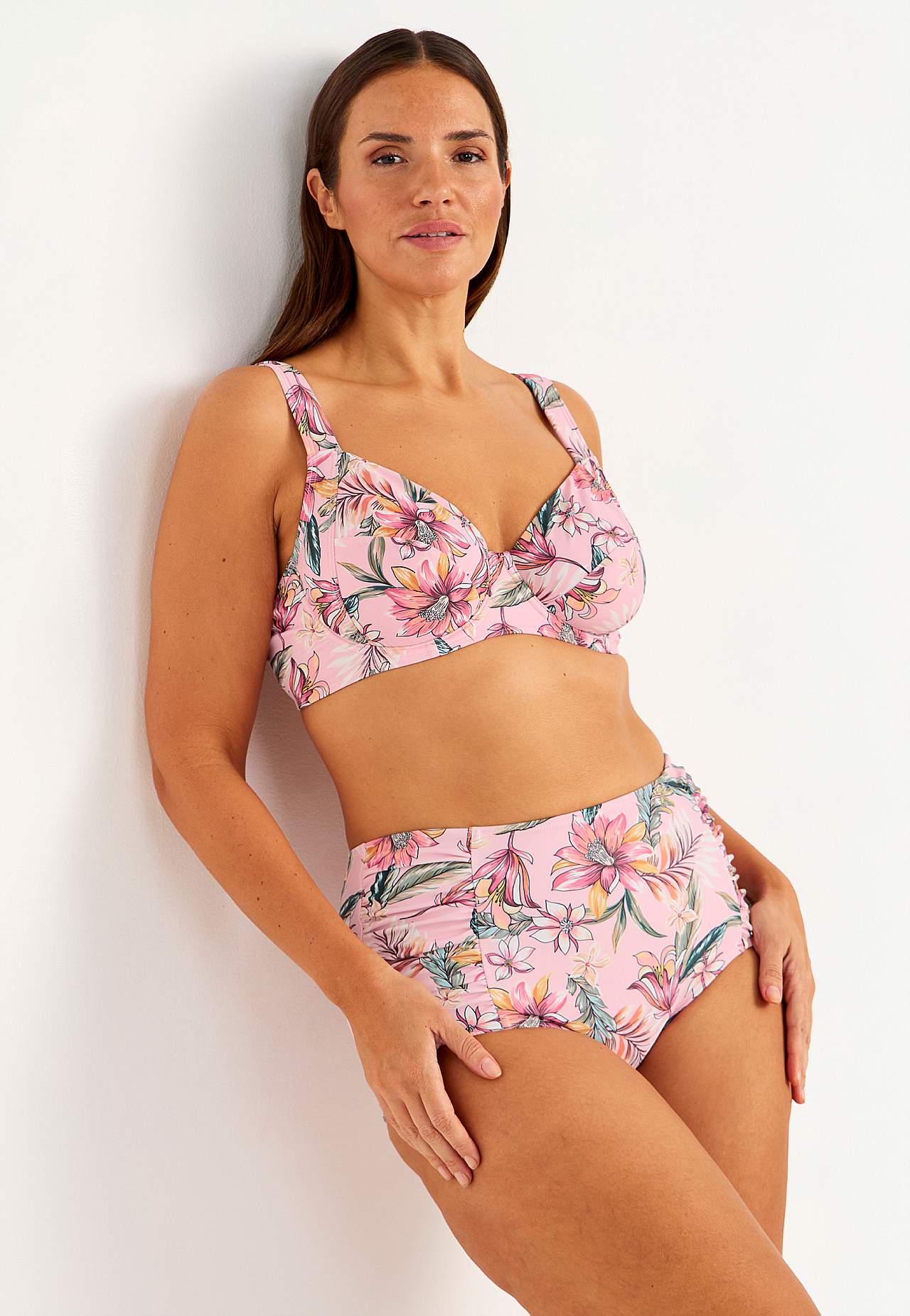 Uten polstring bikini BH med et blomstermønster Umeå