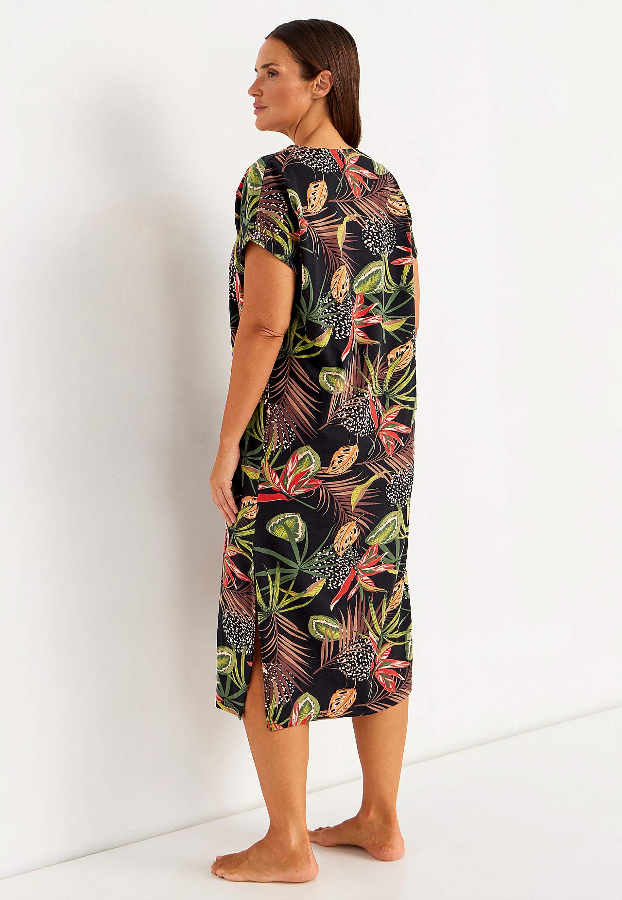 Strandkaftan i jersey