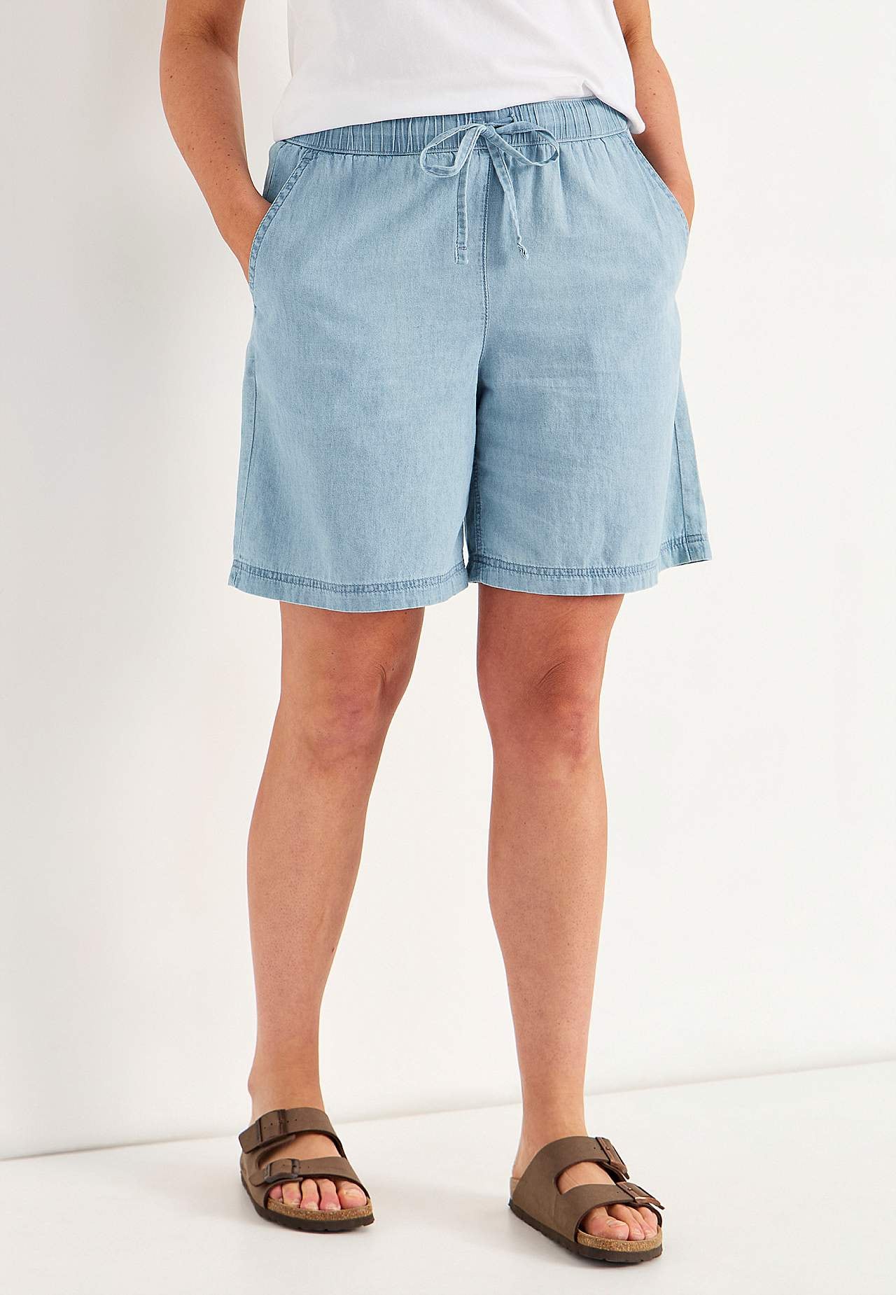 Supermyke jeans-shorts