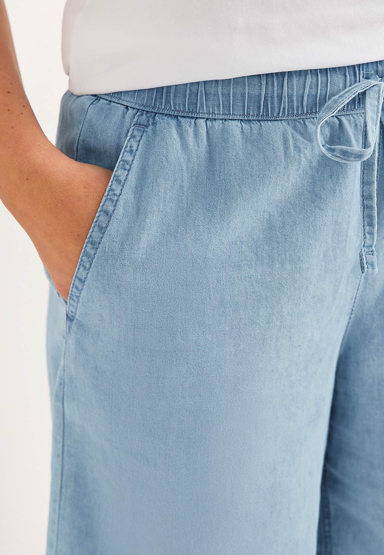 Supermyke jeans-shorts