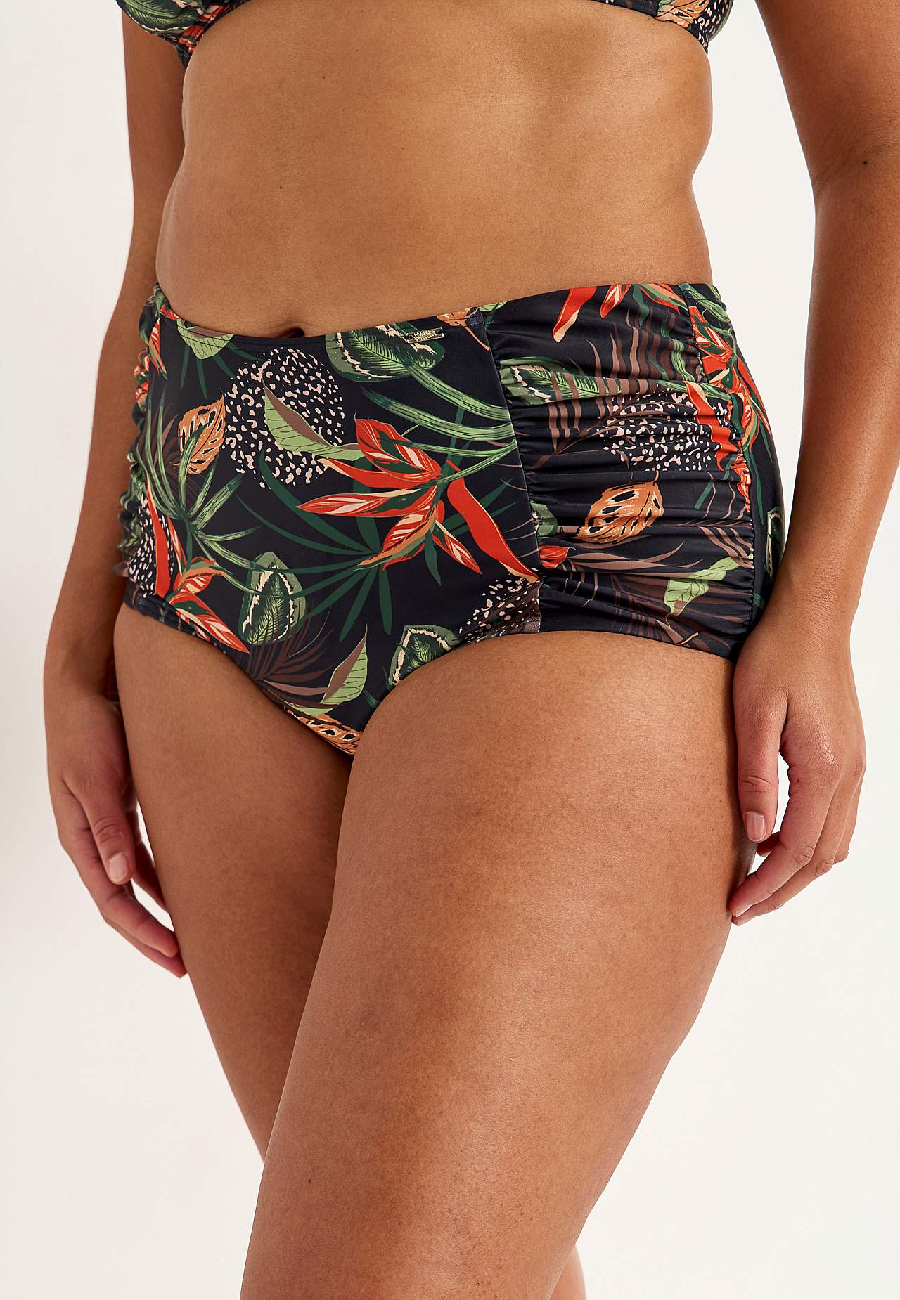 Bikiniunderdel med høy midje