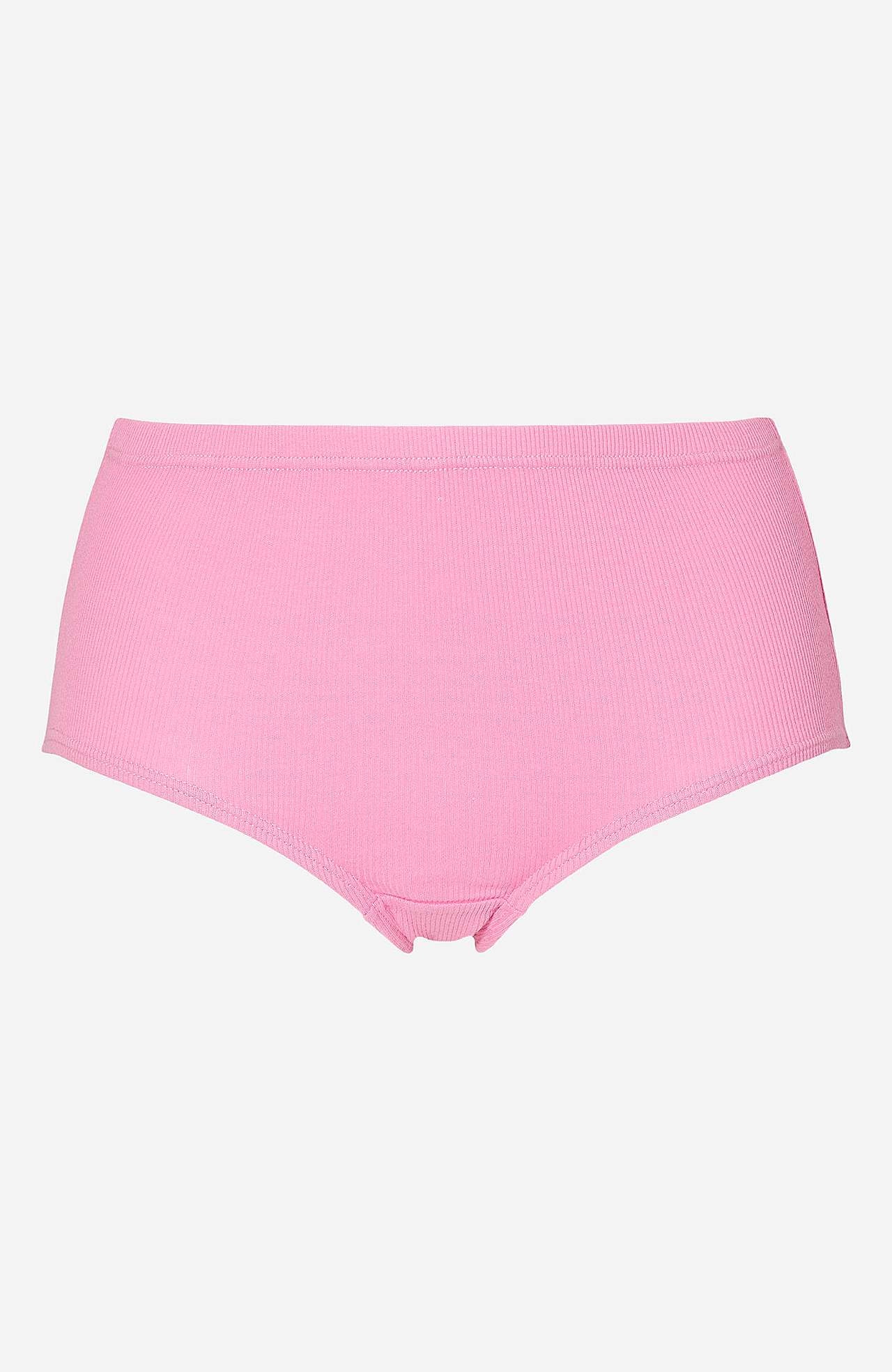 Ribbet dametruser i bomull Lisa 6-pack