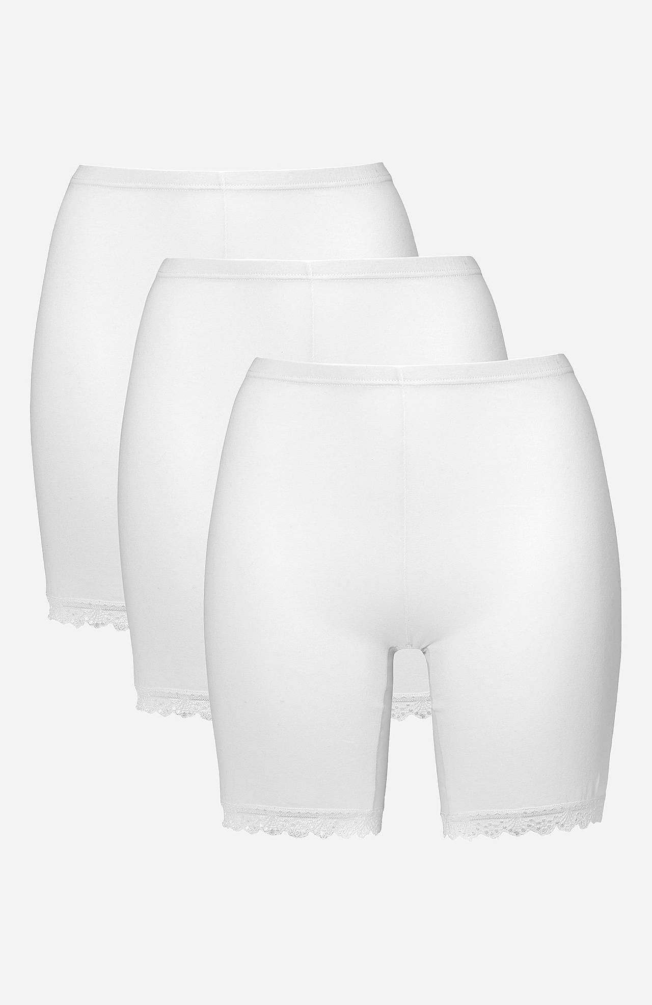 Bomullstruse med lengre bein Elise 3-pack