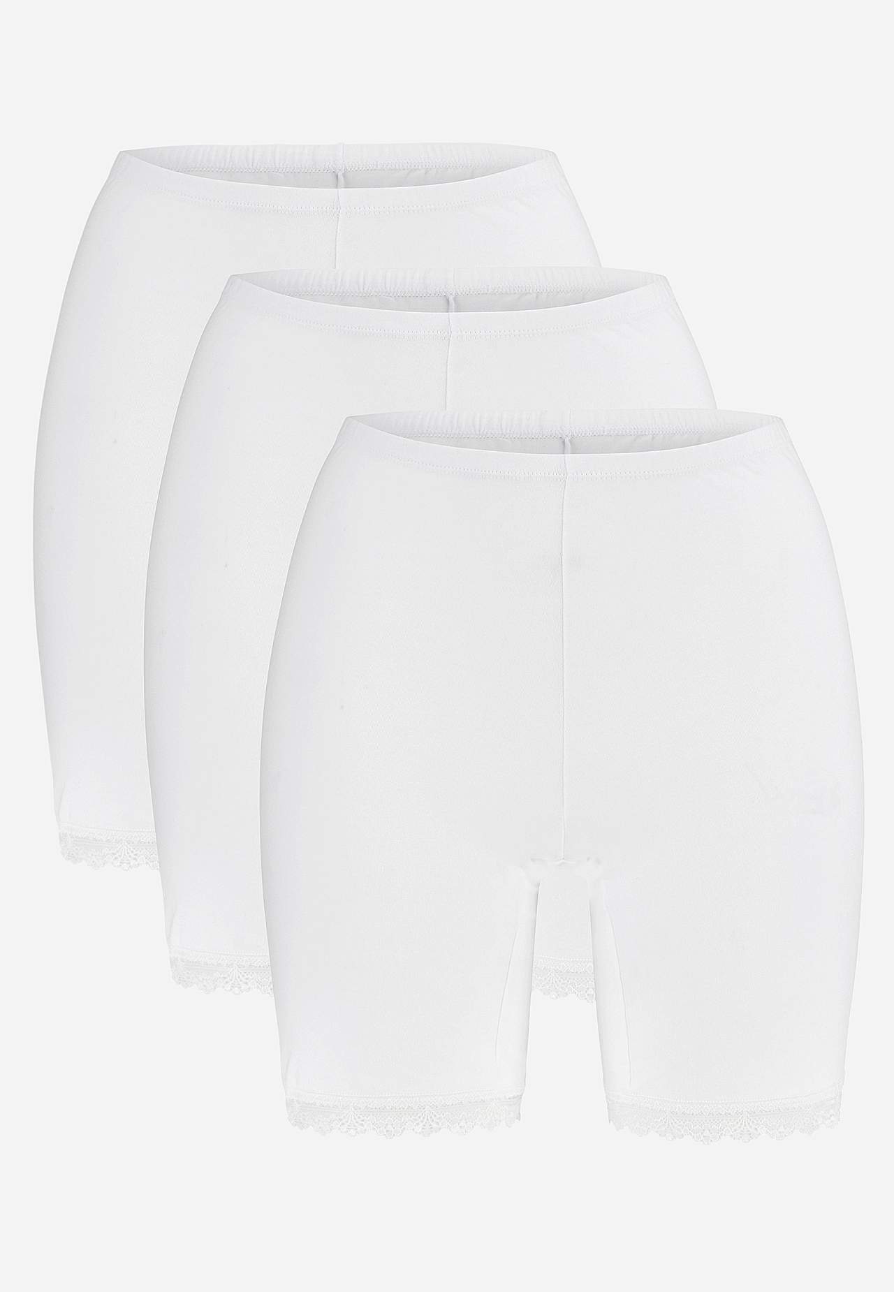 Bomullstruse med lengre bein 3-pack