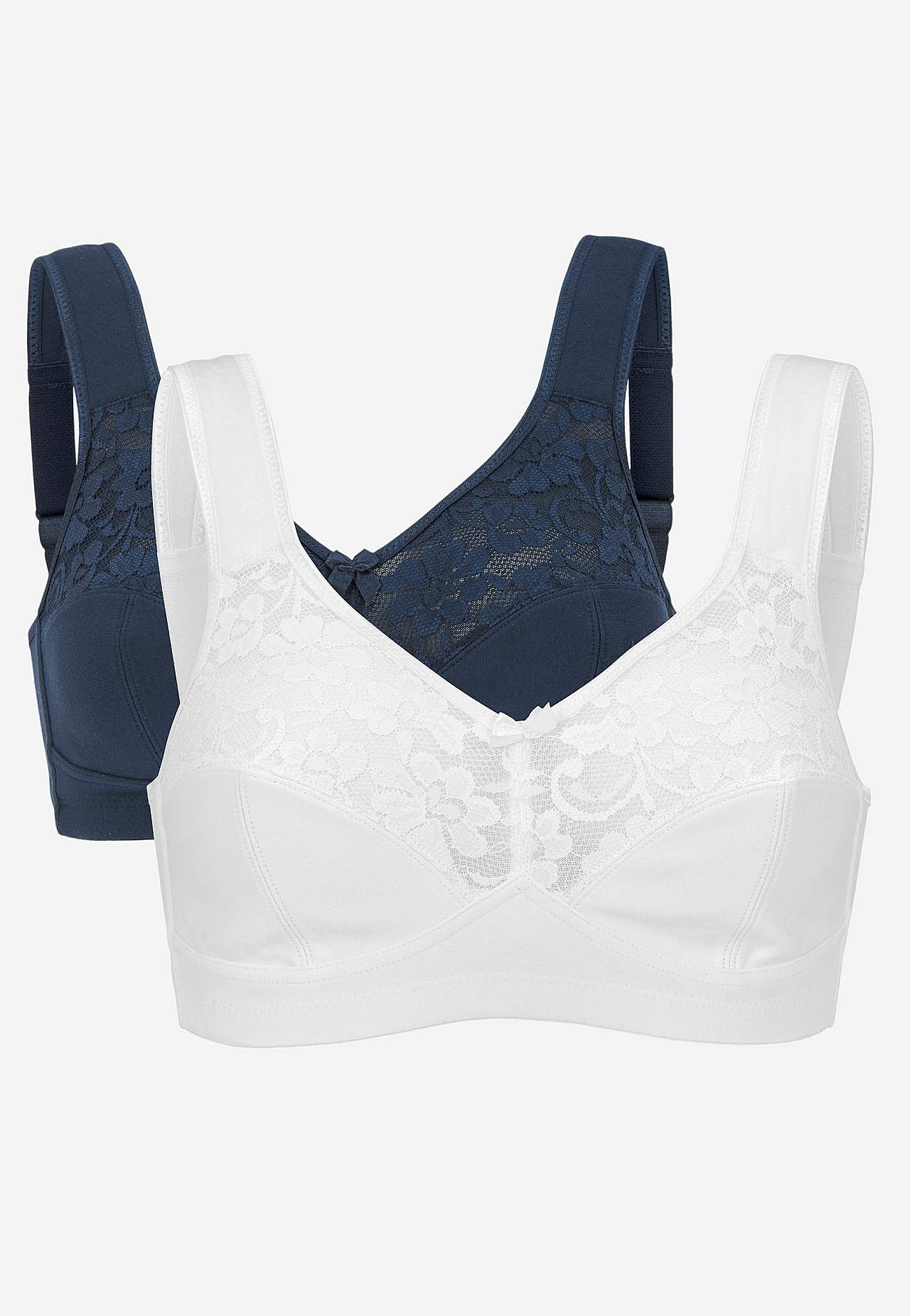 Spileløs myk BH Anna 2-pack