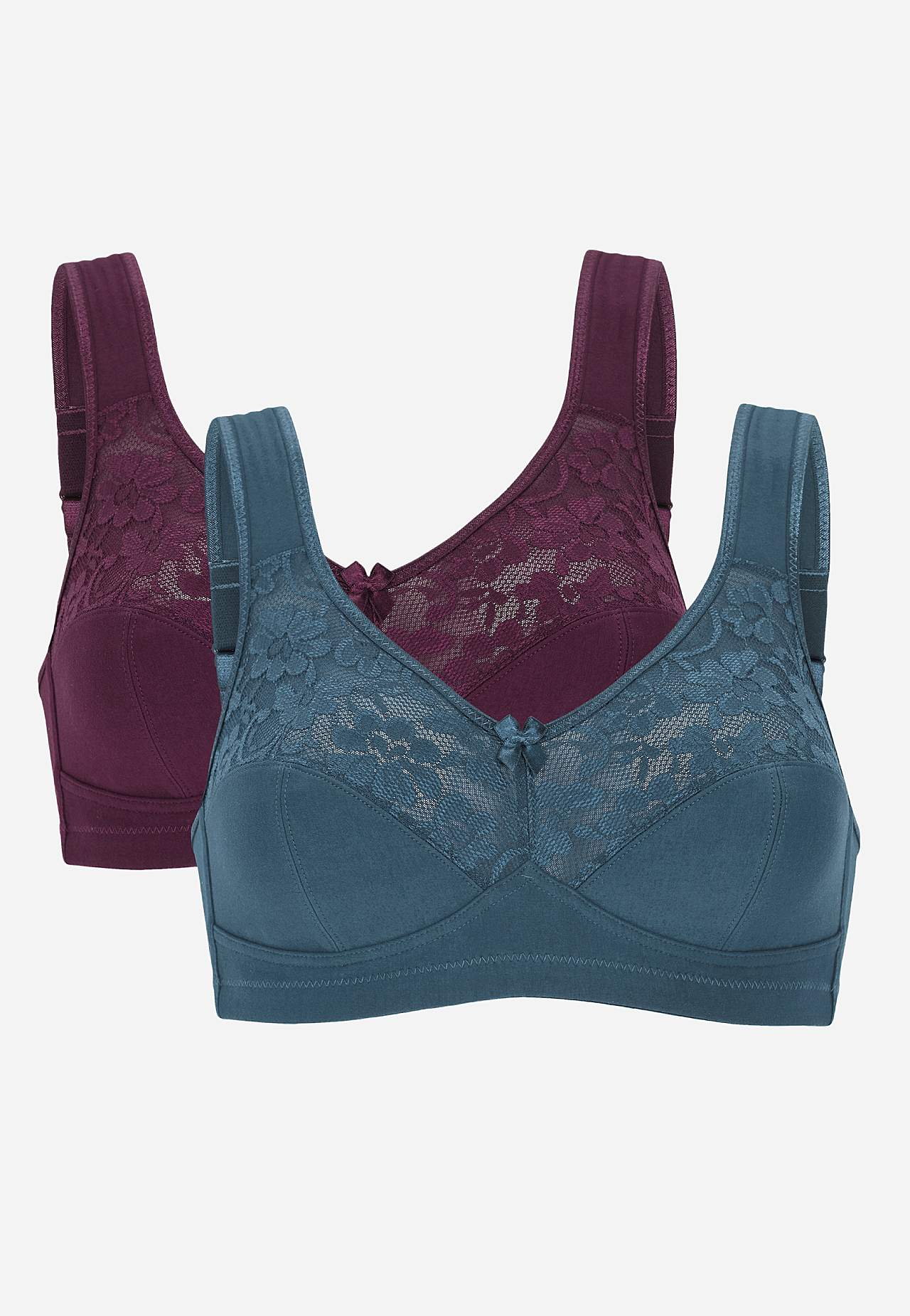 Spileløs myk BH Anna 2-pack