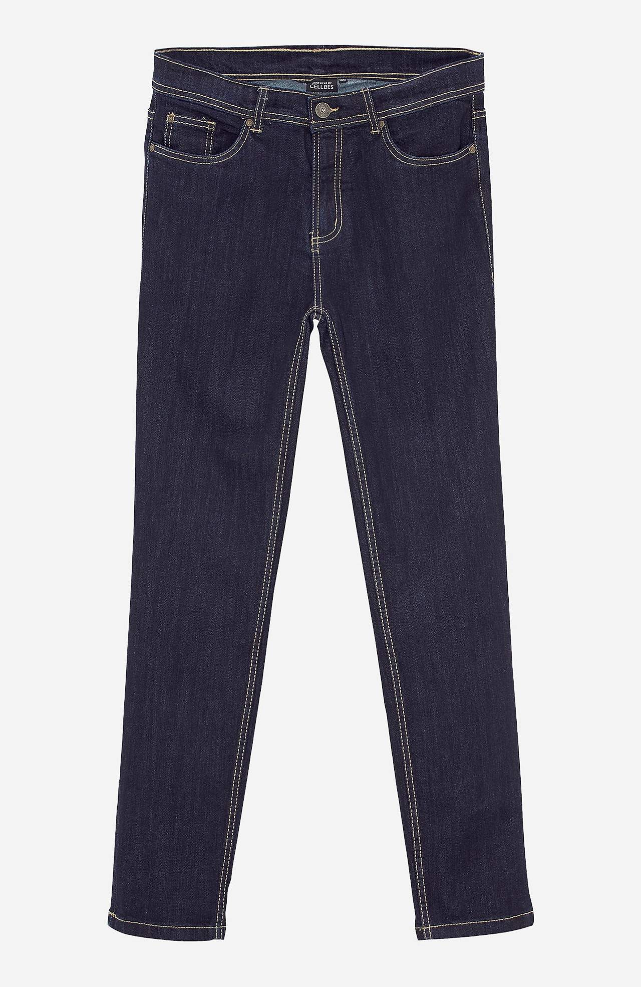 Rette jeans med stretch