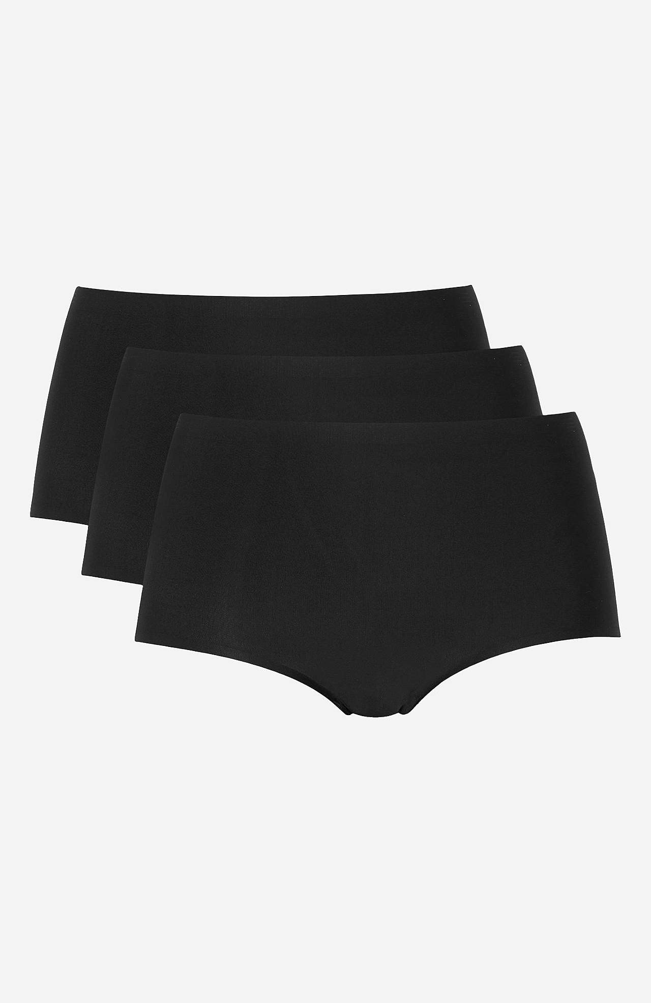 Komfortabel dametruser med høy midje Ellie 3-pack