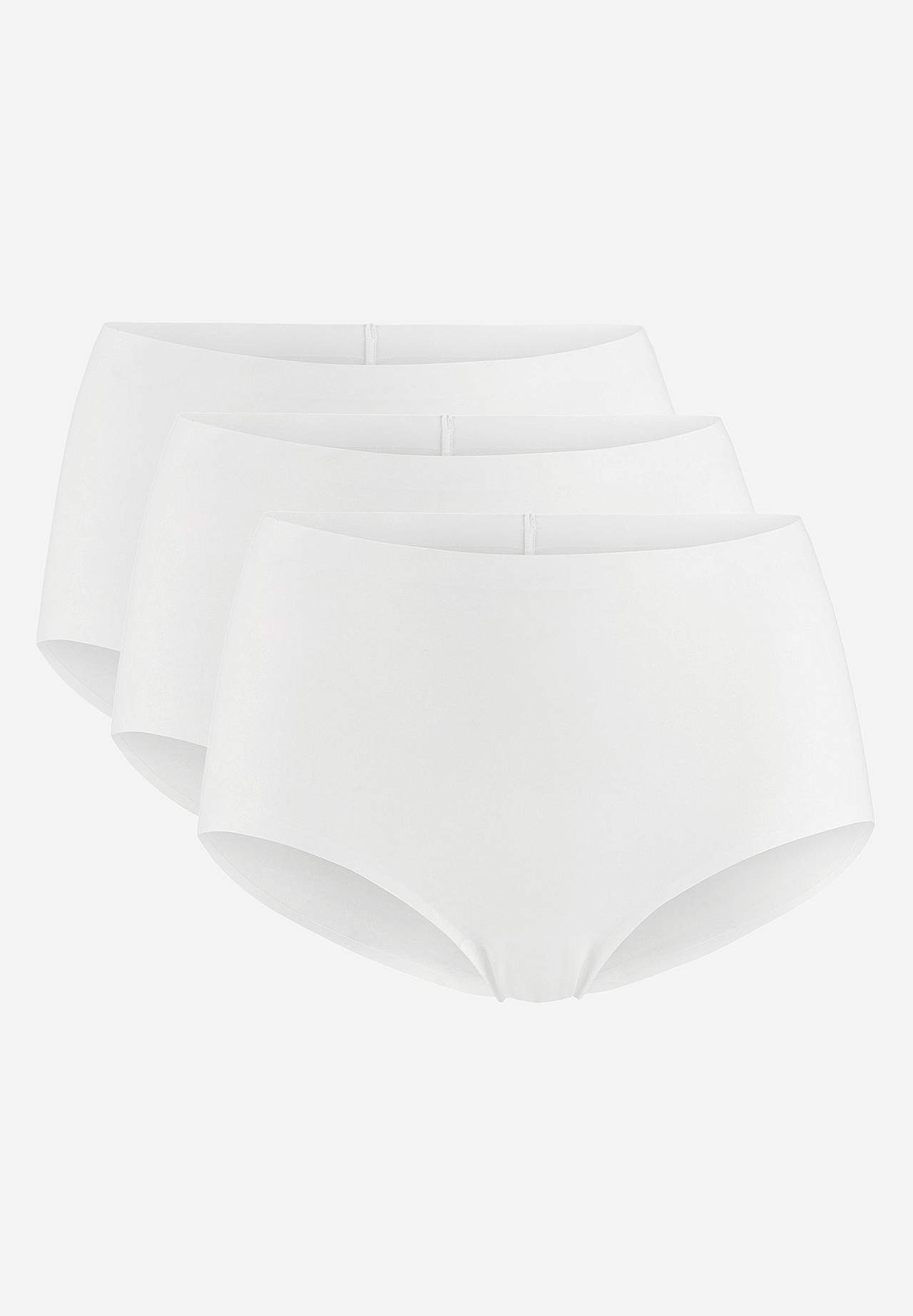 Komfortabel dametruser med høy midje 3-pack