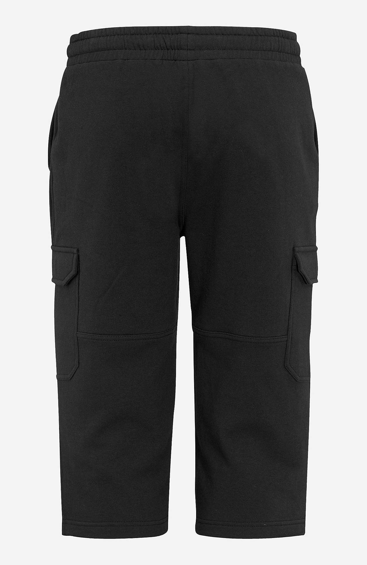 Lang sweatshirt-shorts med cargolommer Smarty