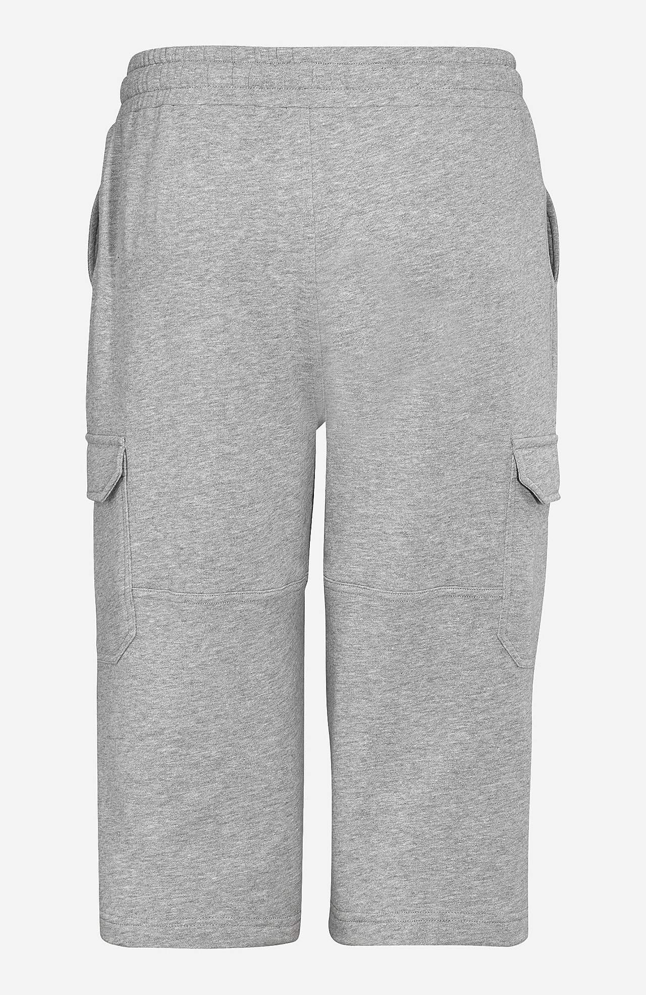Lang sweatshirt-shorts med cargolommer Smarty