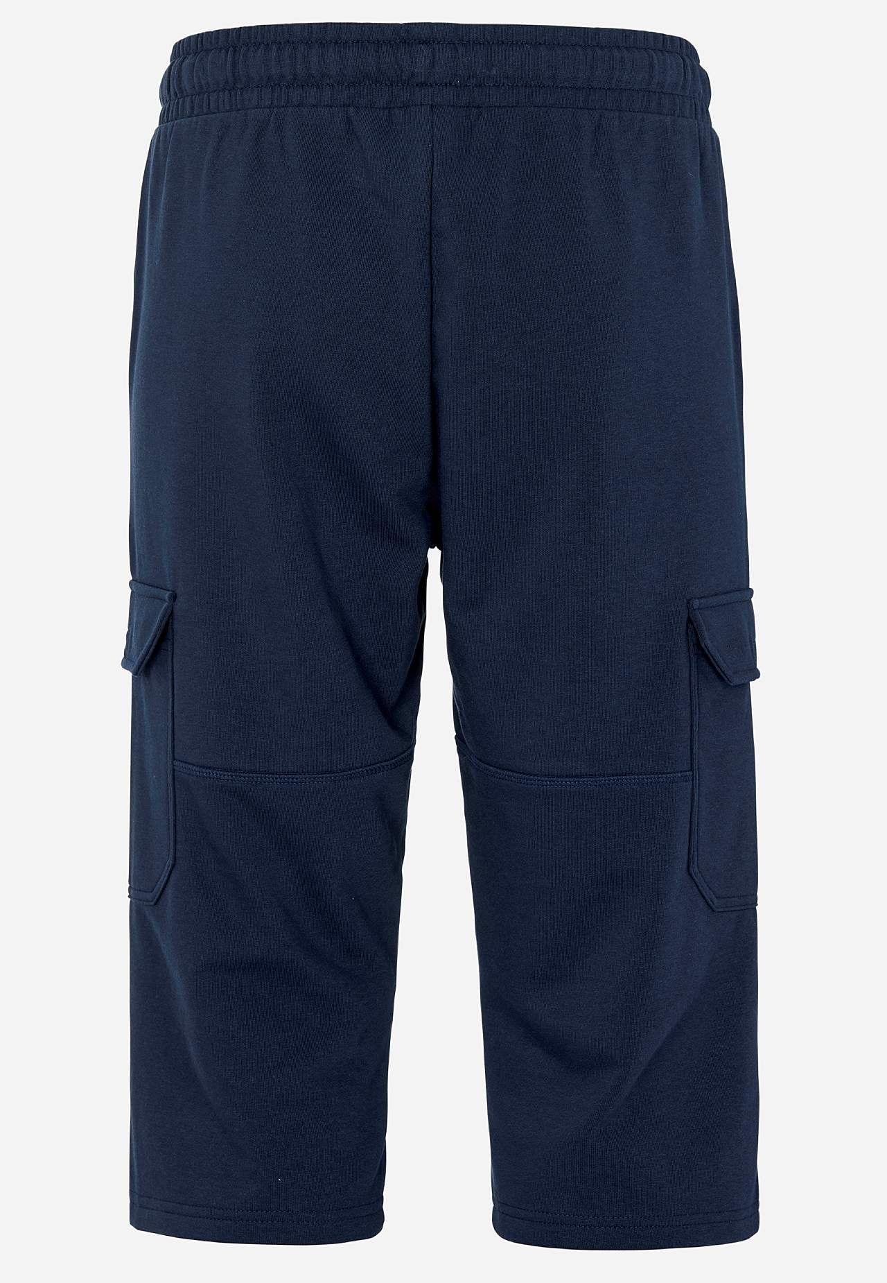 Lang sweatshirt-shorts med cargolommer Smarty