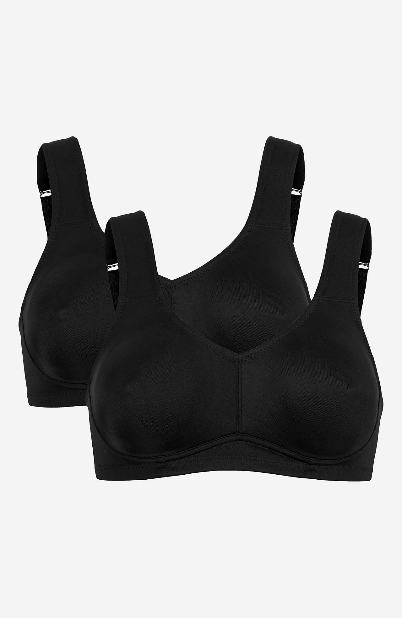 Uten polstring soft-BH Ingrid 2-pack
