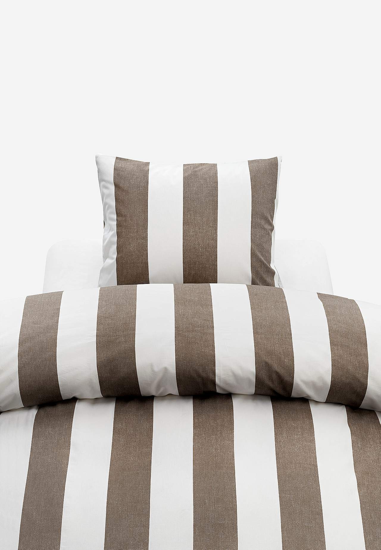 Stripete dynetrekksett Block stripe