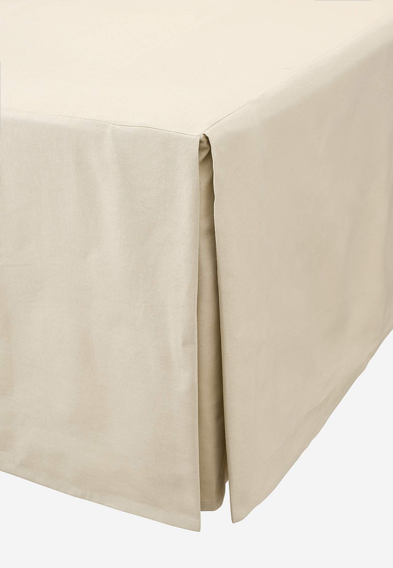 Sengekappe med dekorative folder
