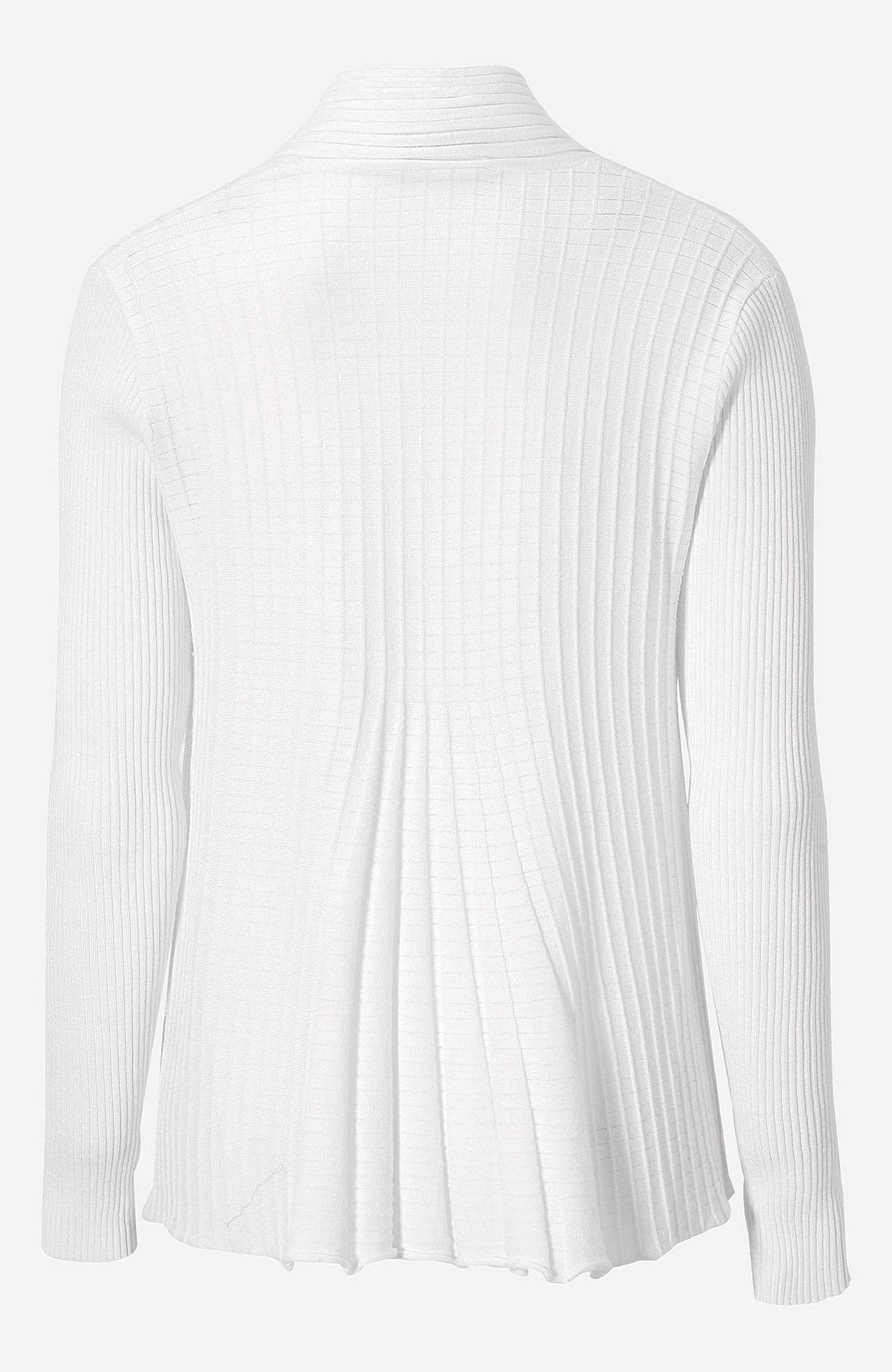 Ribbet, åpen cardigan Claudisse