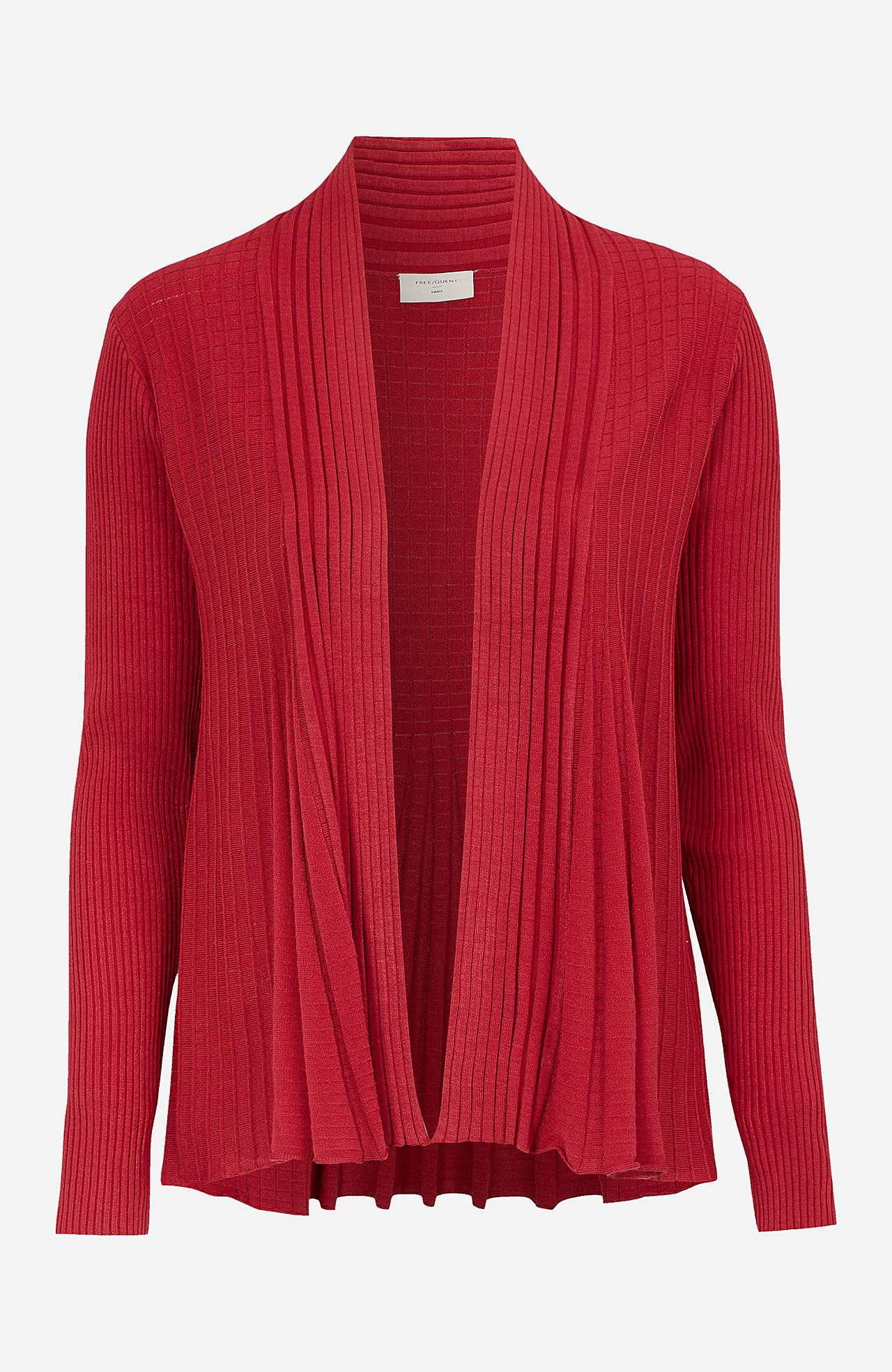 Ribbet, åpen cardigan Claudisse