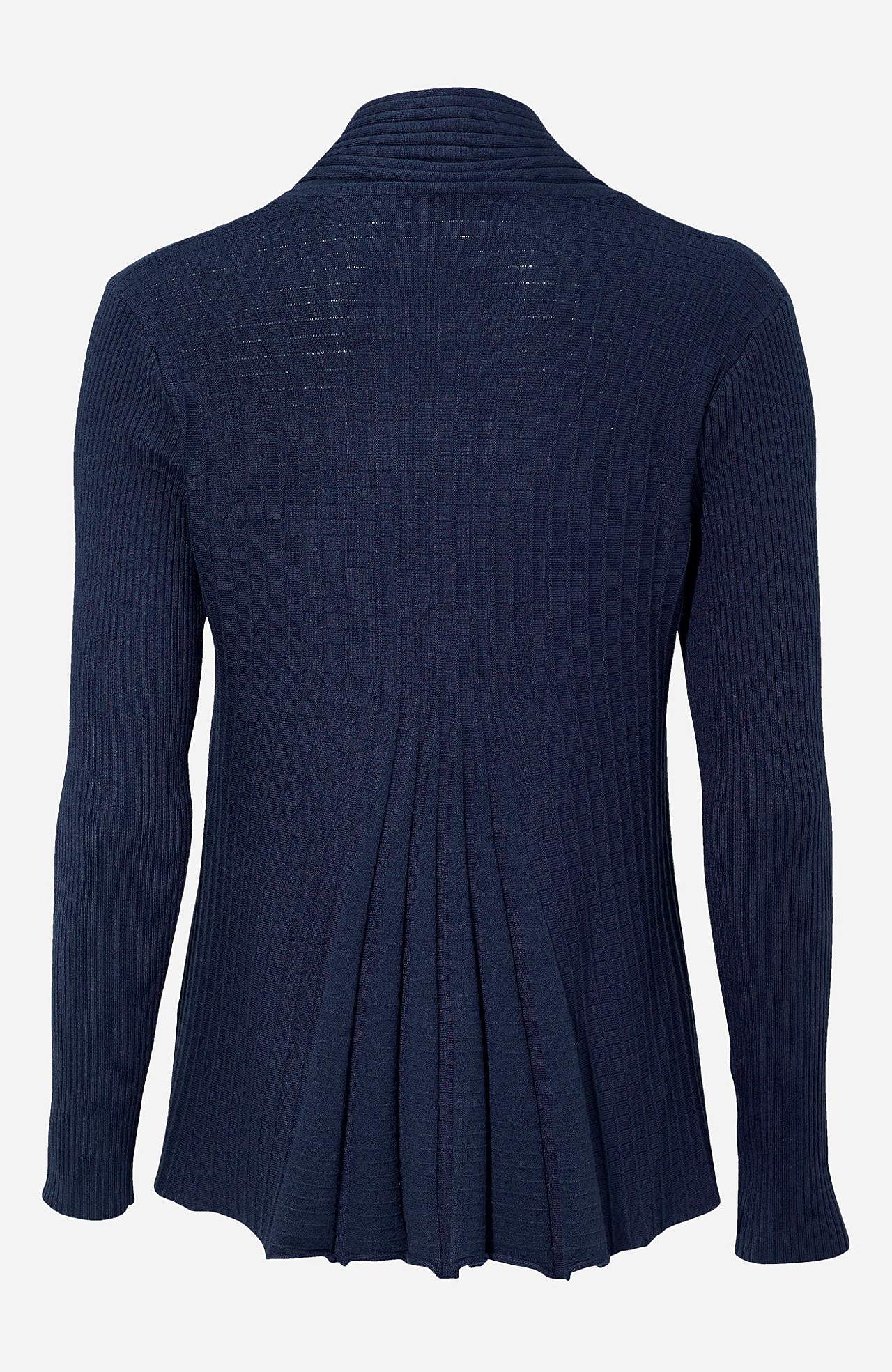 Ribbet, åpen cardigan Claudisse