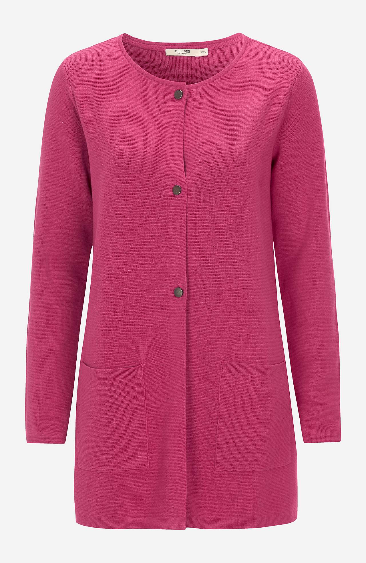 Cardigan i bomull