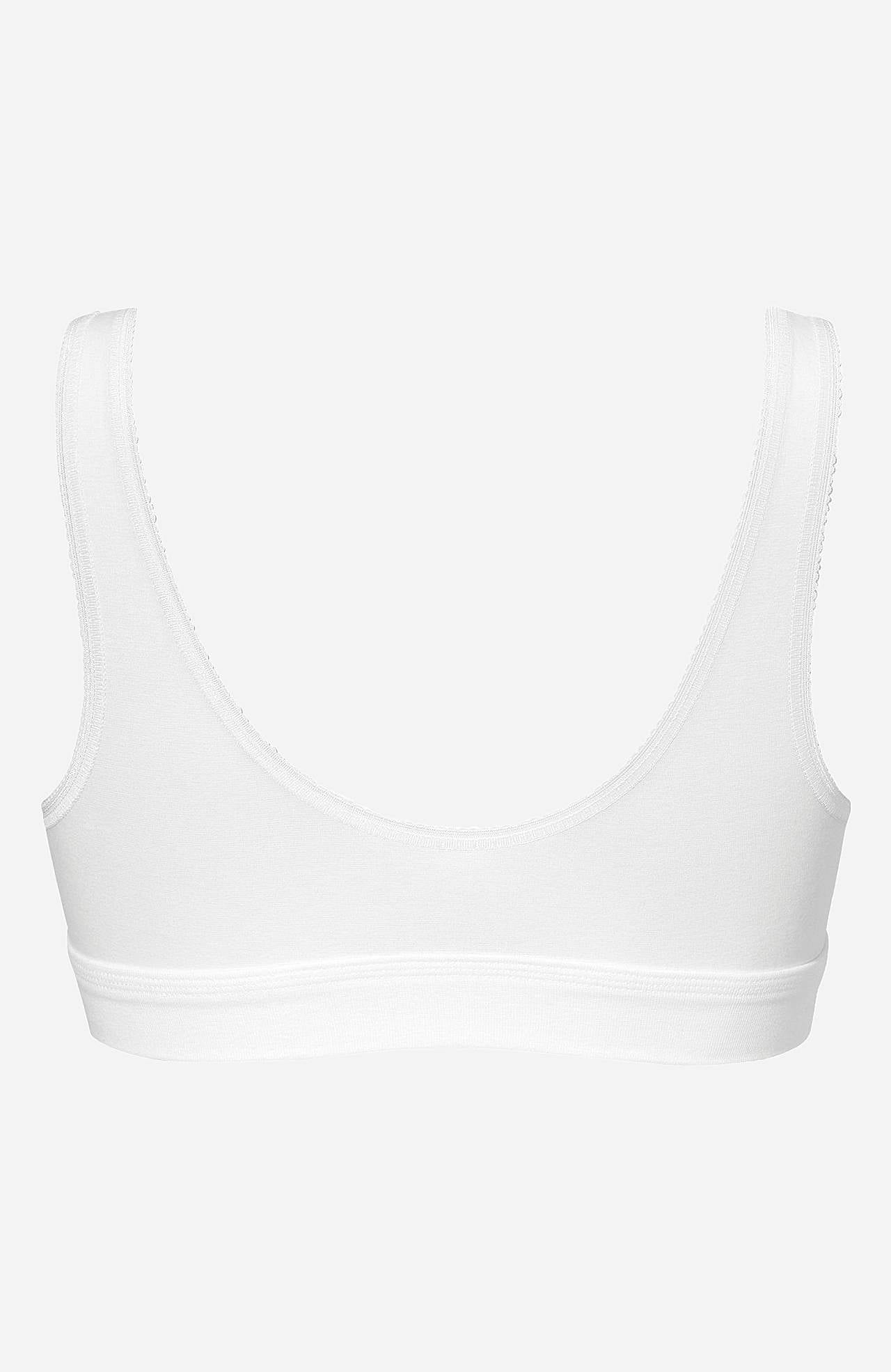 Myk BH-topp i bomull Double Comfort