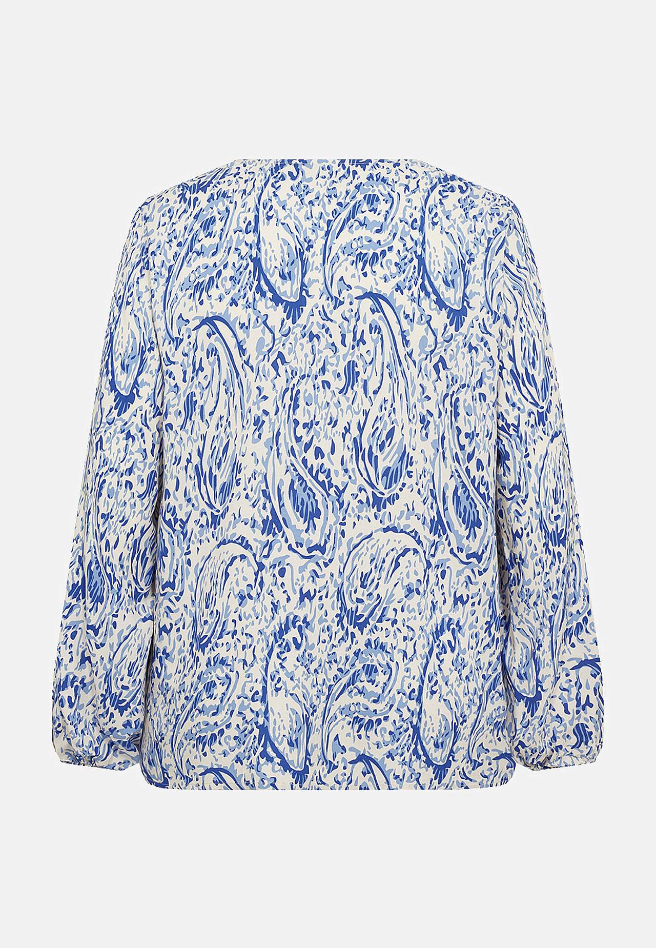Viskosebluse med vakkert mønster Celine