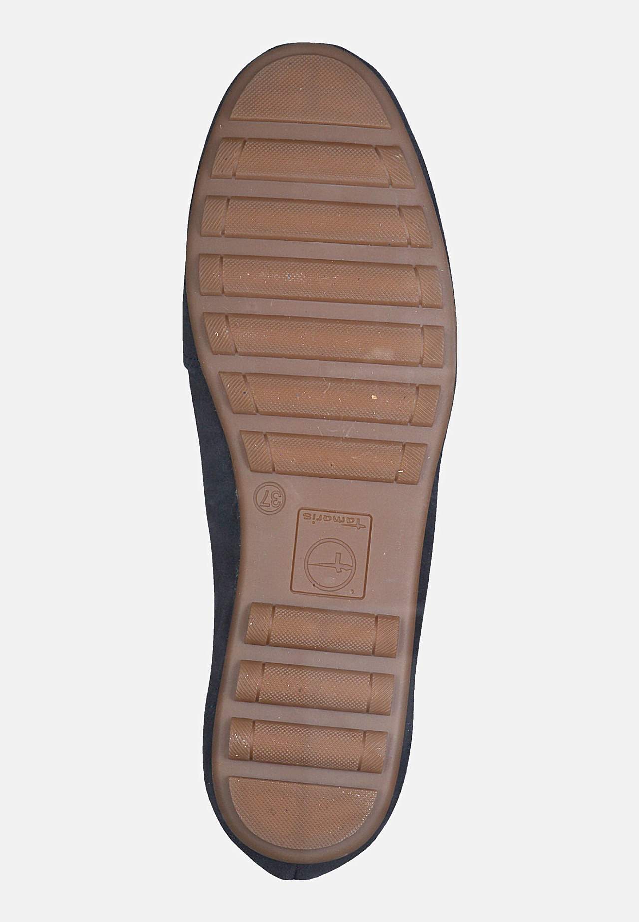 Loafer i semsket skinn