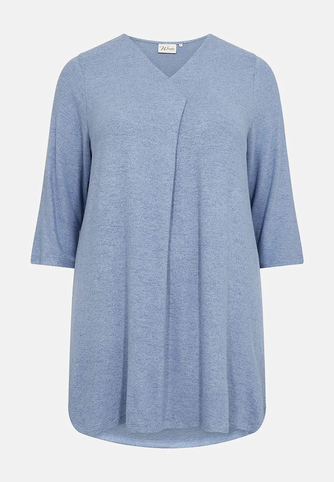 Supermyk jerseytunika med v-hals