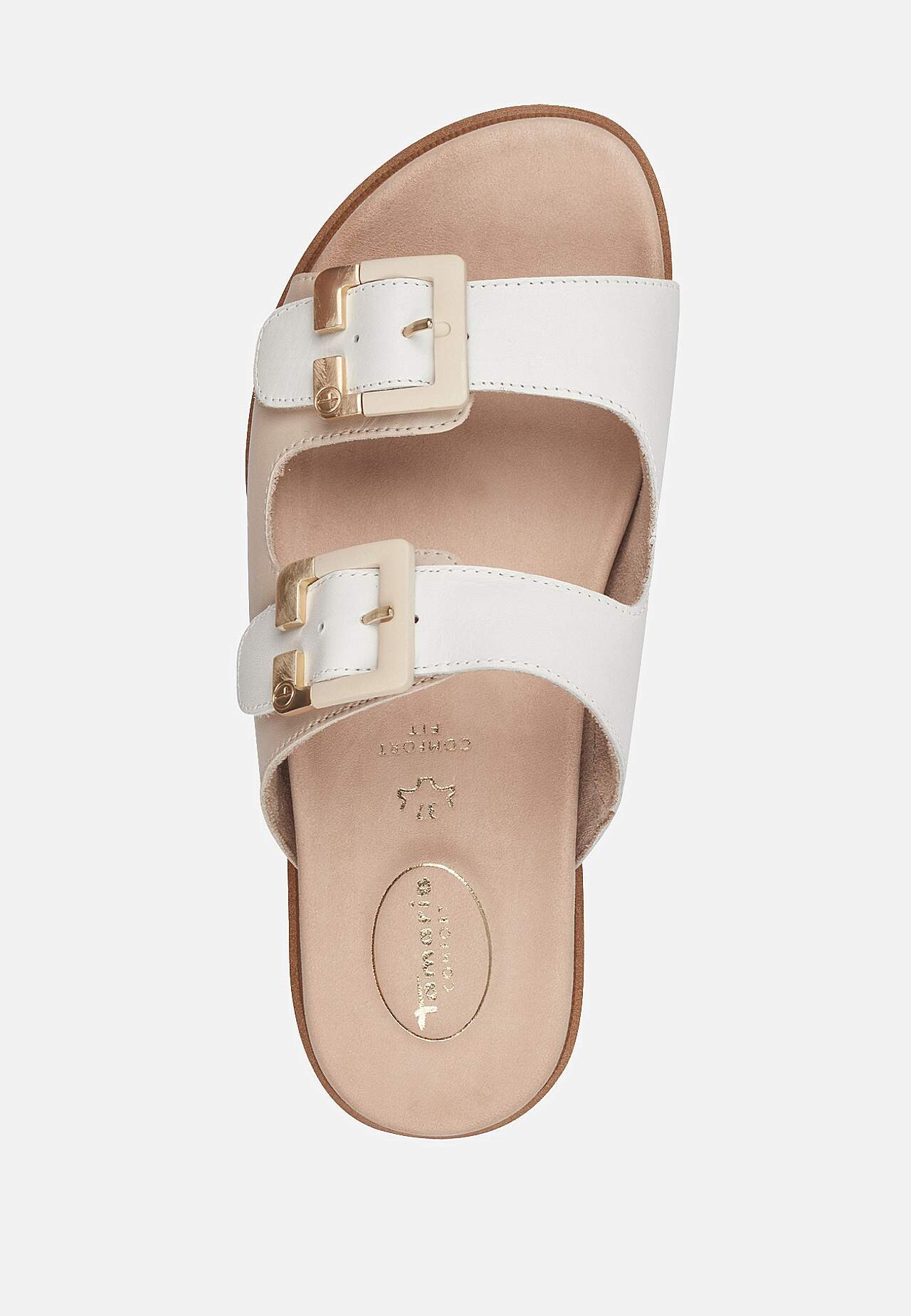Skinnsandal med justerbare stropper Comfort