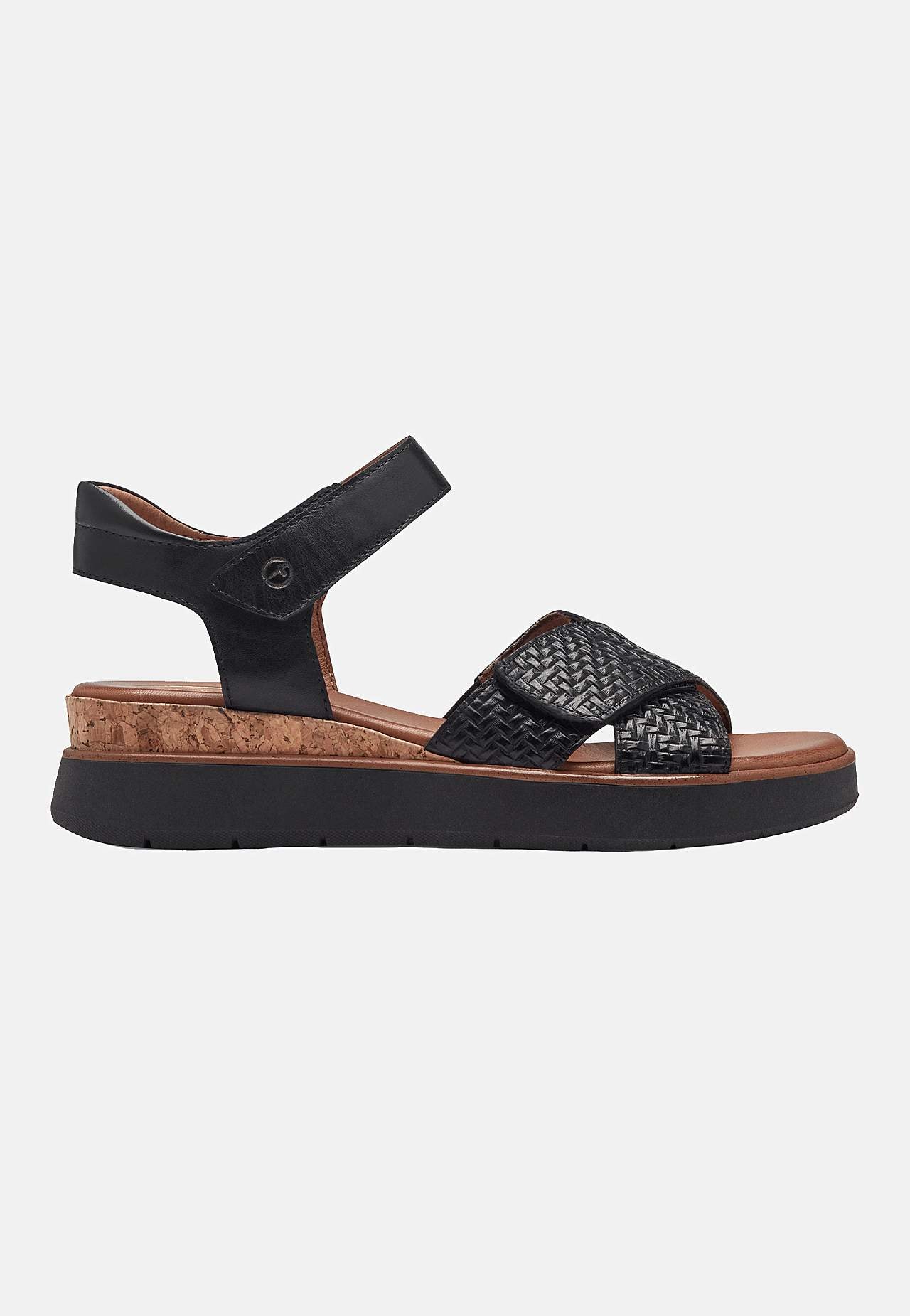 Skinnsandal med justerbare stropper Comfort
