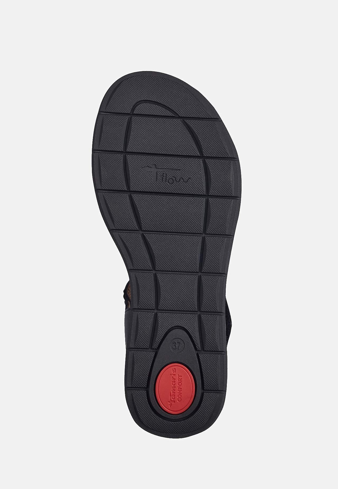 Skinnsandal med justerbare stropper Comfort