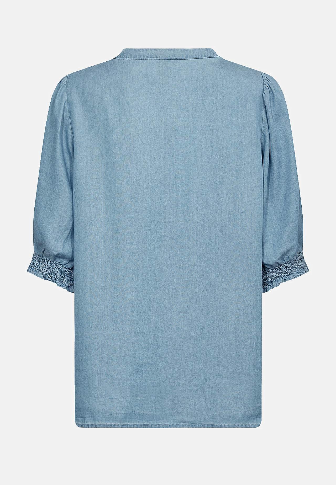 Myk bluse i lyocell