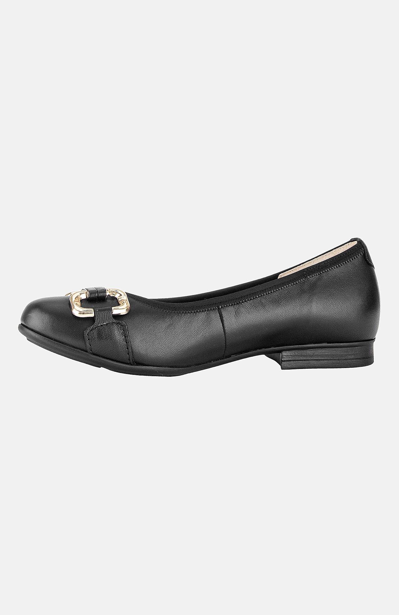 Ballerinasko med metallspenne