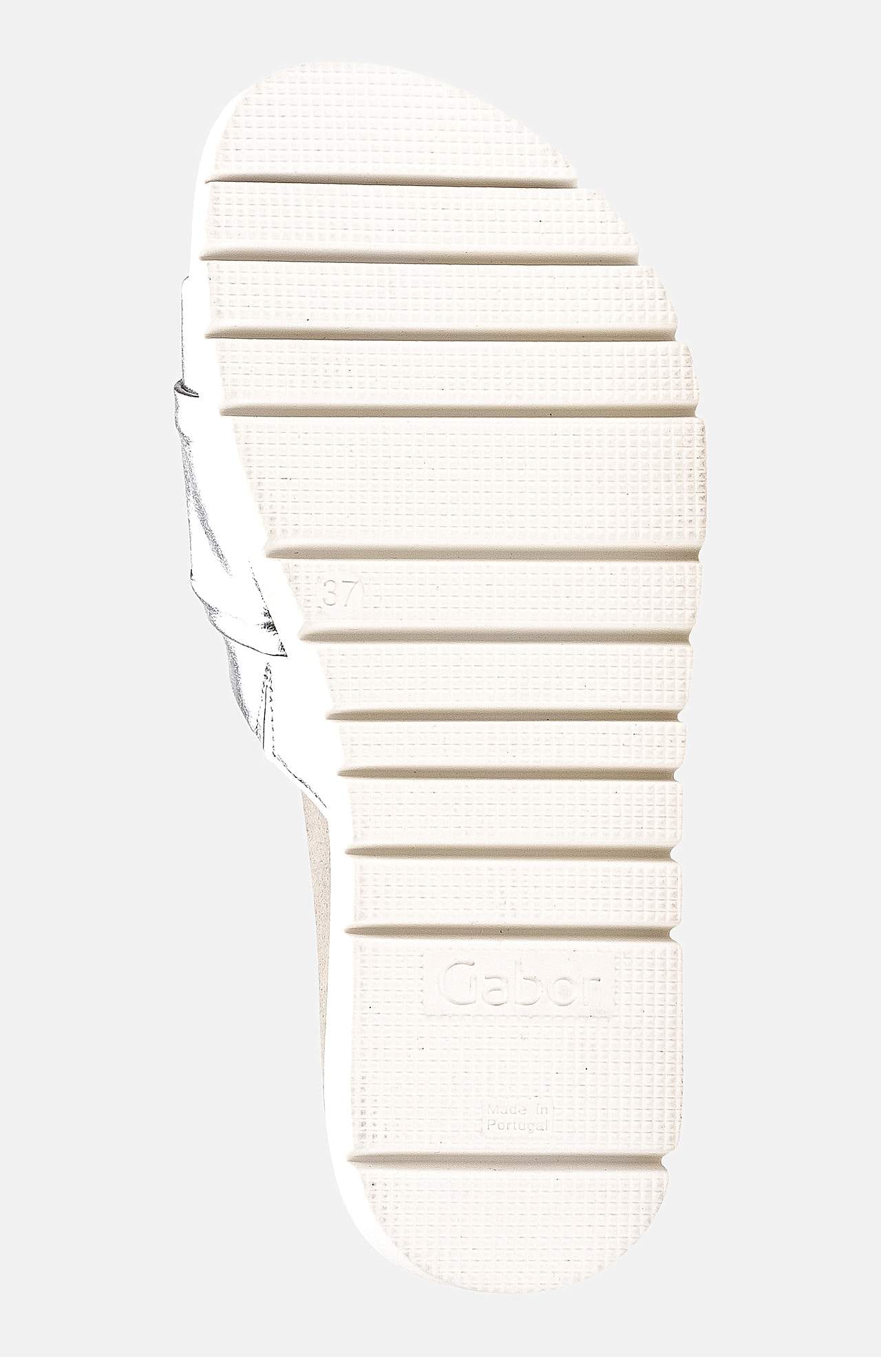 Skinnsandal med dekorativ stropp