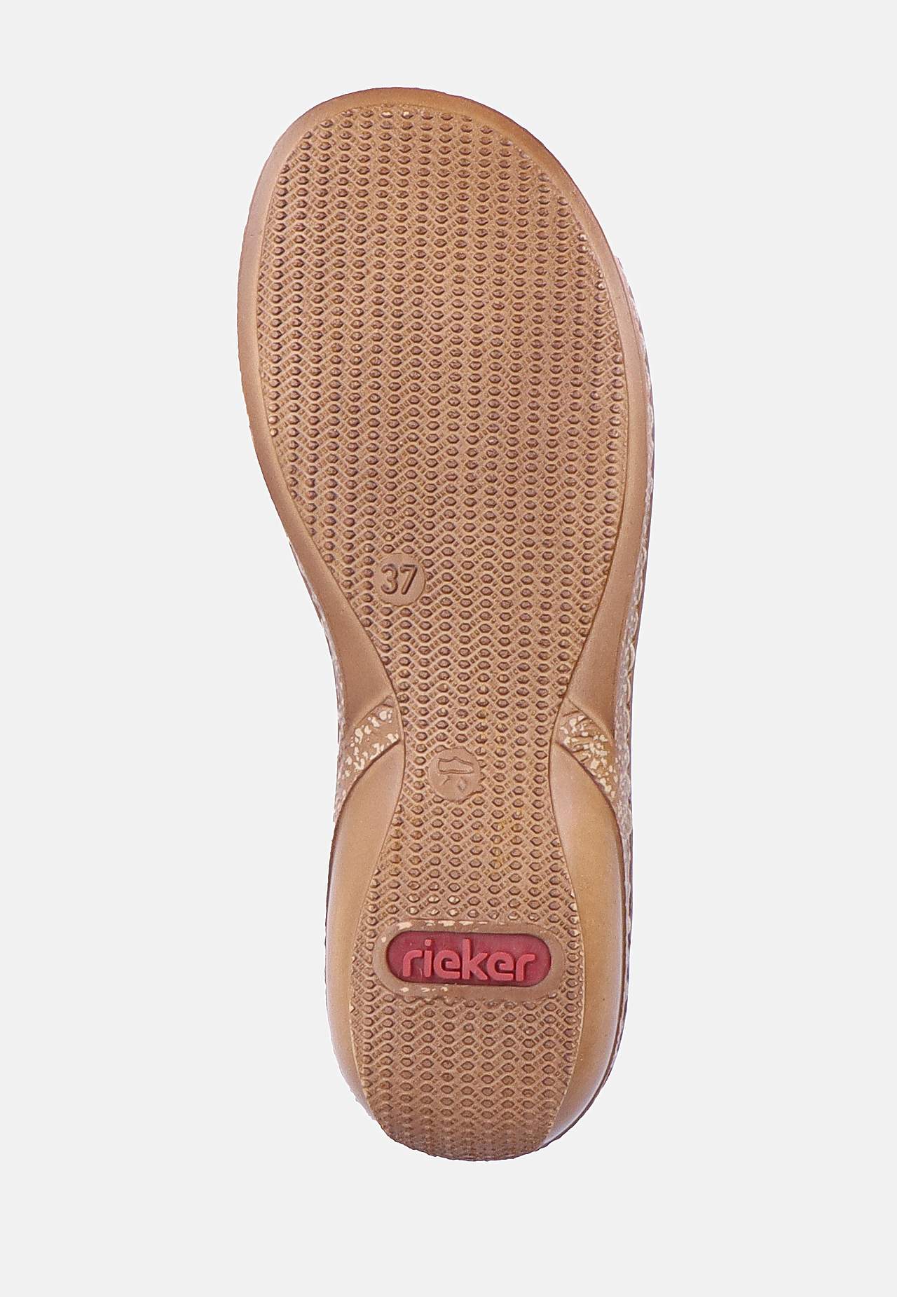 Sandal med stropper og vakre, dekorative steiner