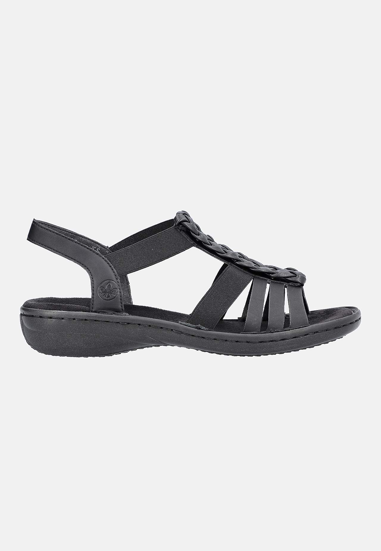Sandaler med flettedetaljer