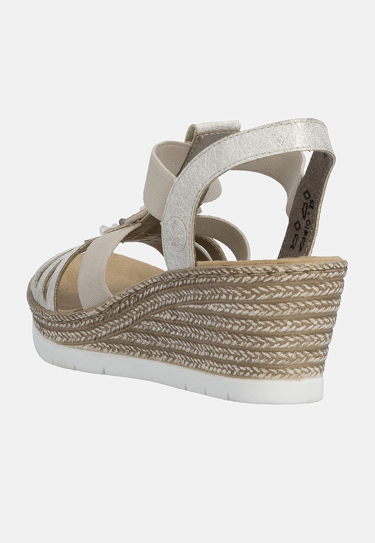 Sandalett med elastiske stropper