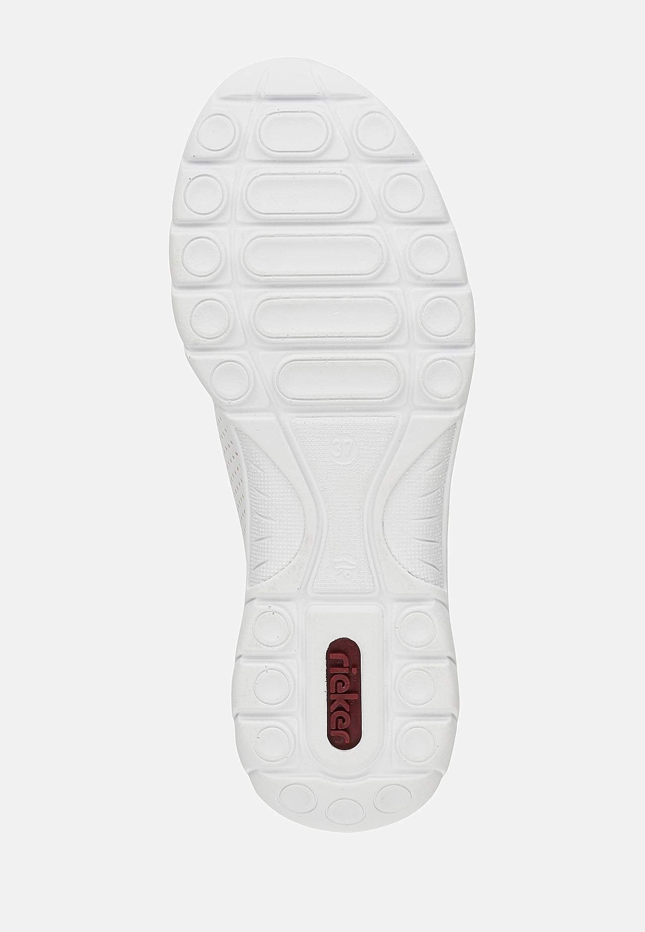 Joggesko med skinnende gulldetalj og en slip on