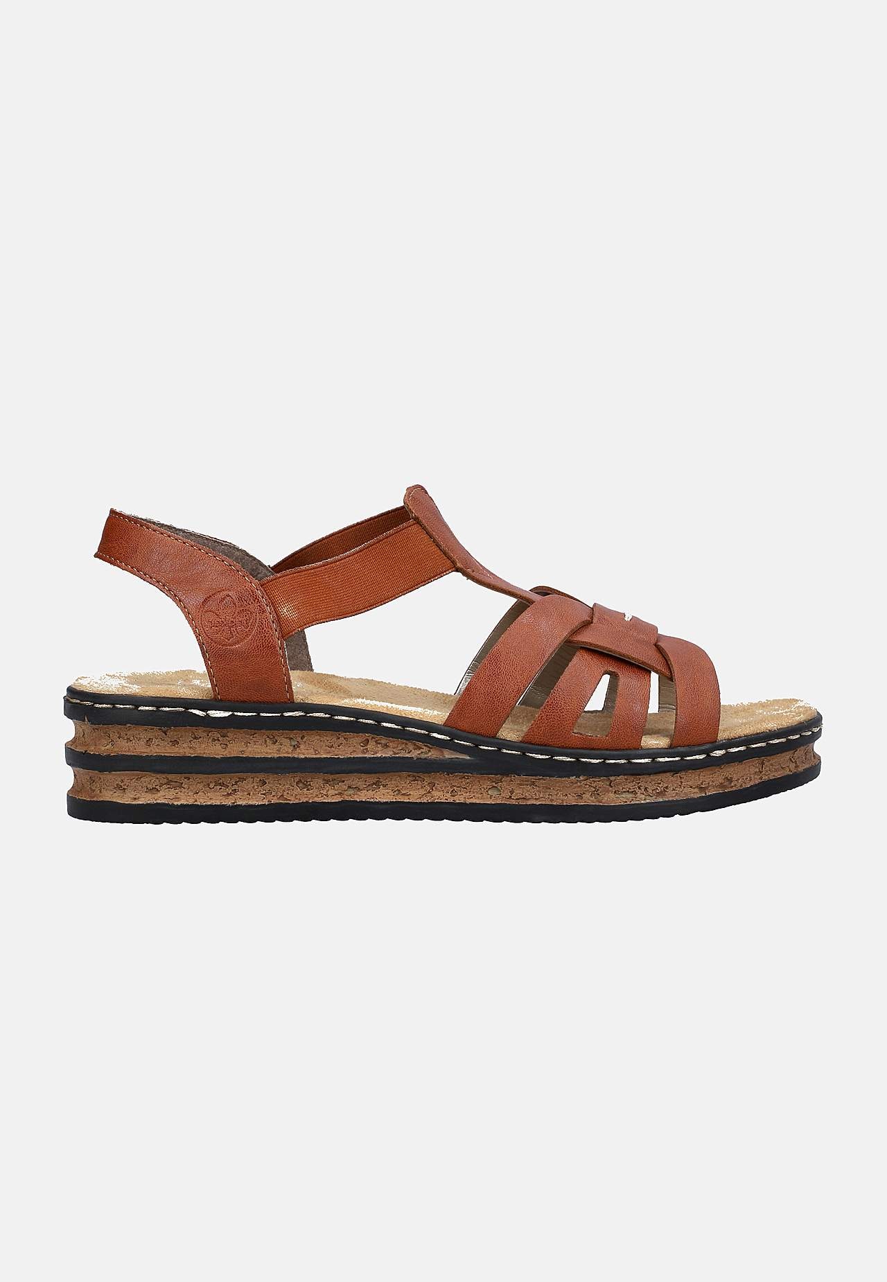 Sandaler med kilehæl