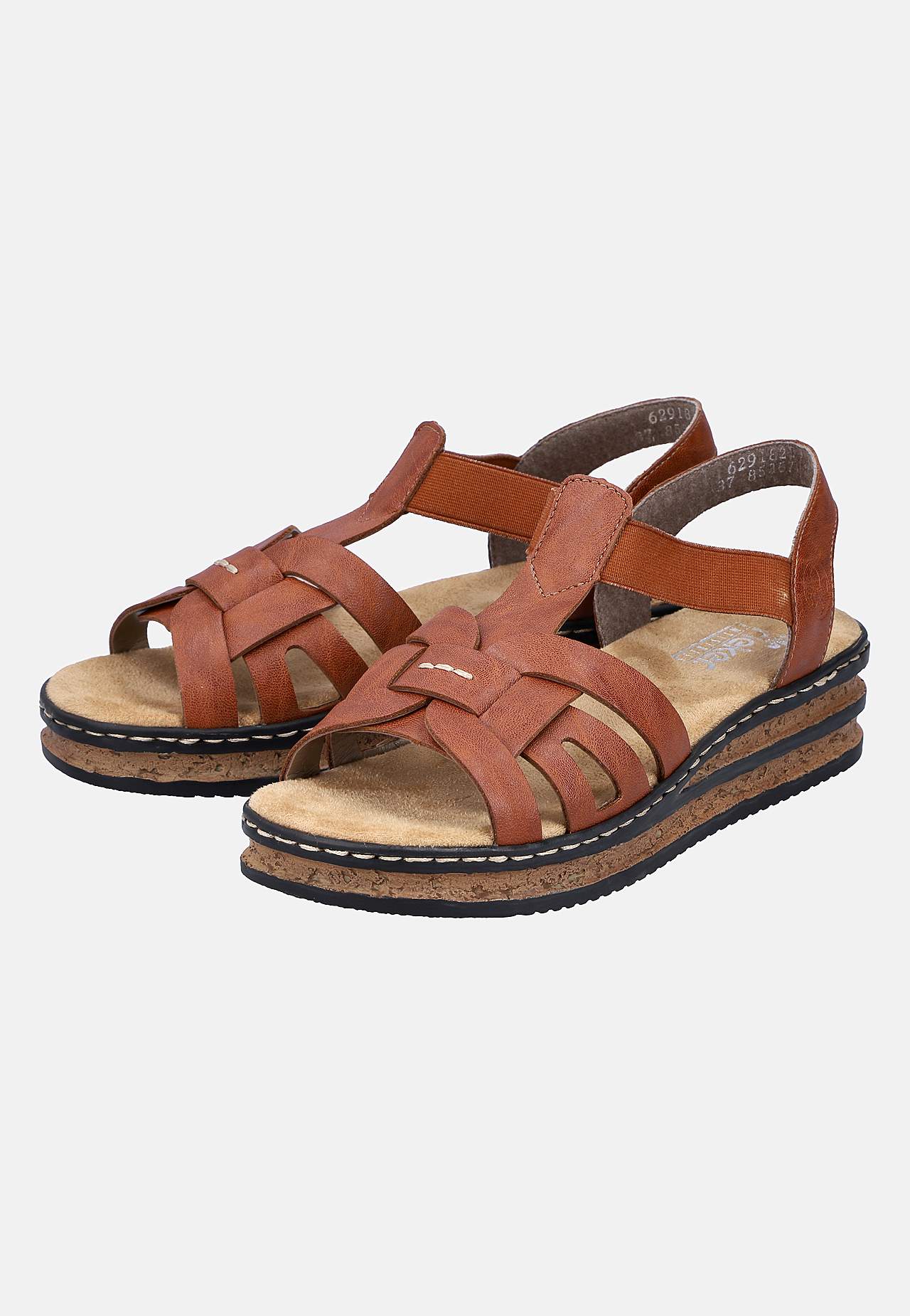 Sandaler med kilehæl