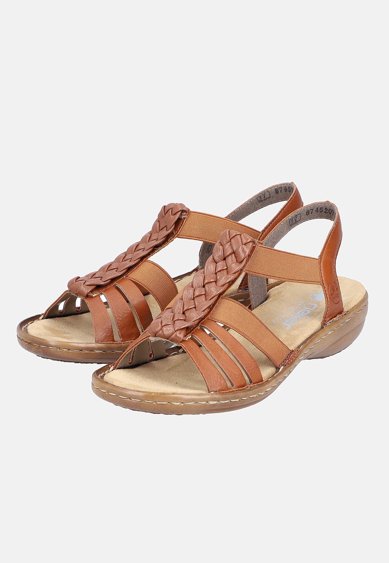 Sandaler med flettedetaljer