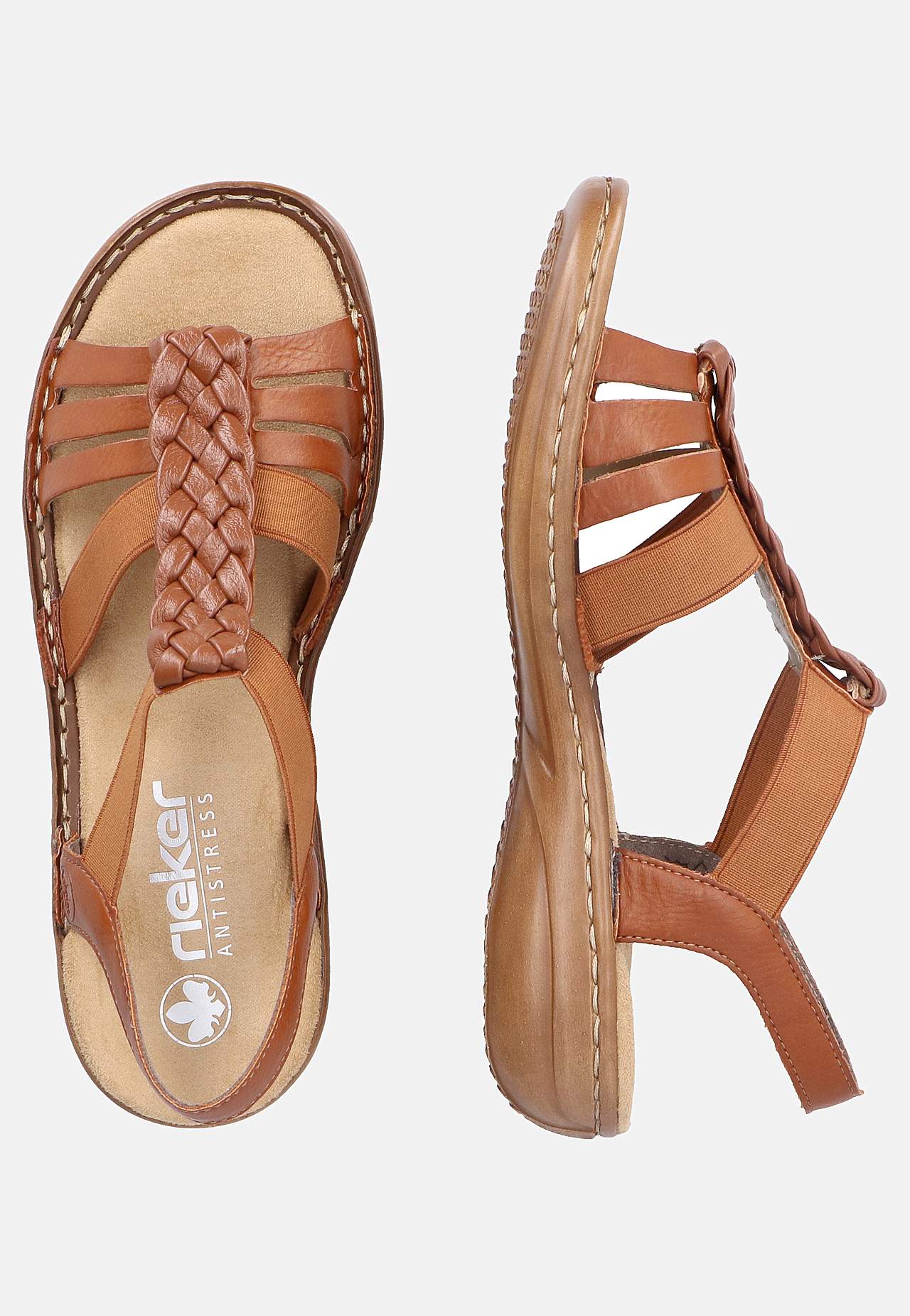 Sandaler med flettedetaljer