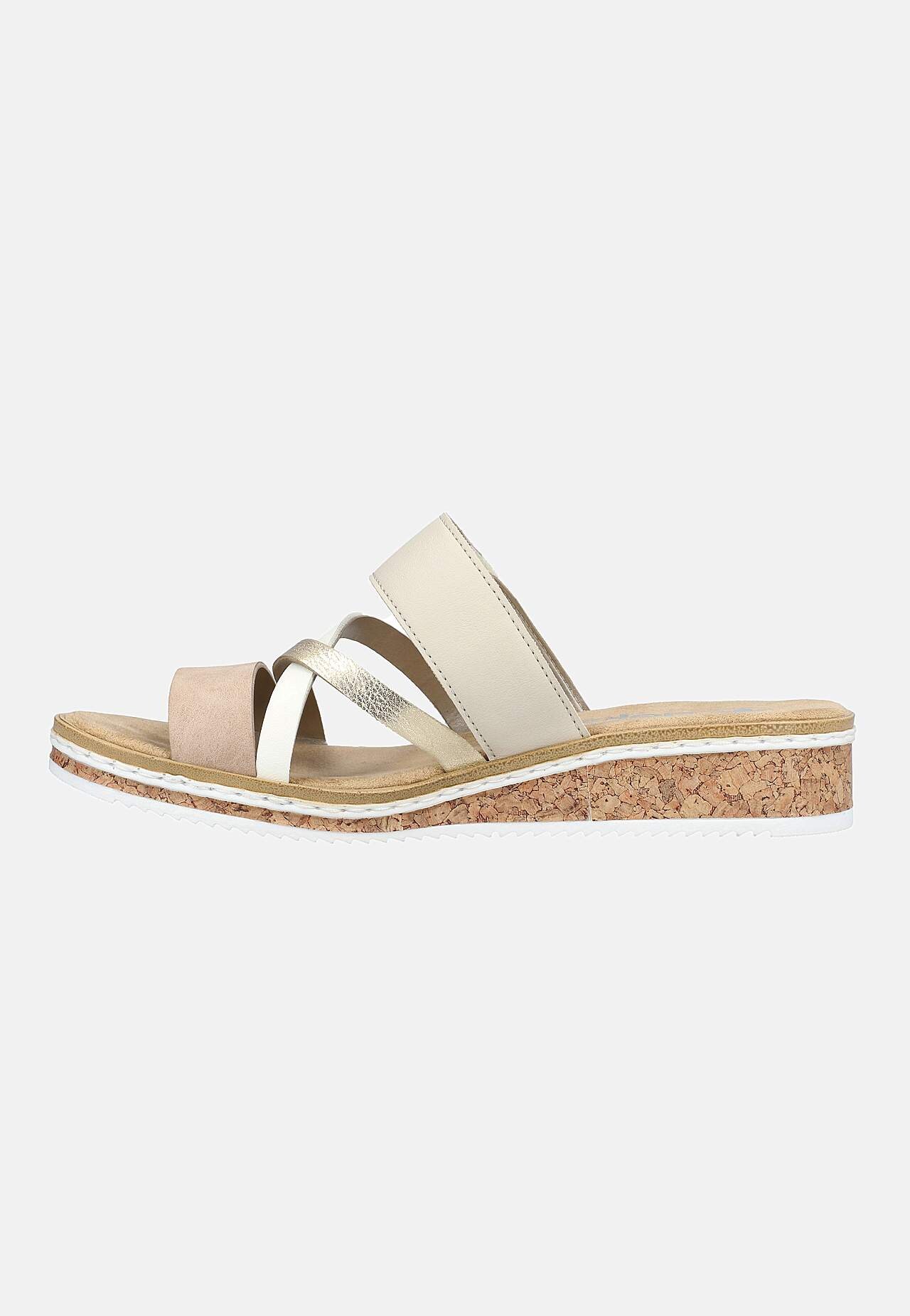 Sandaler med dekorative stropper