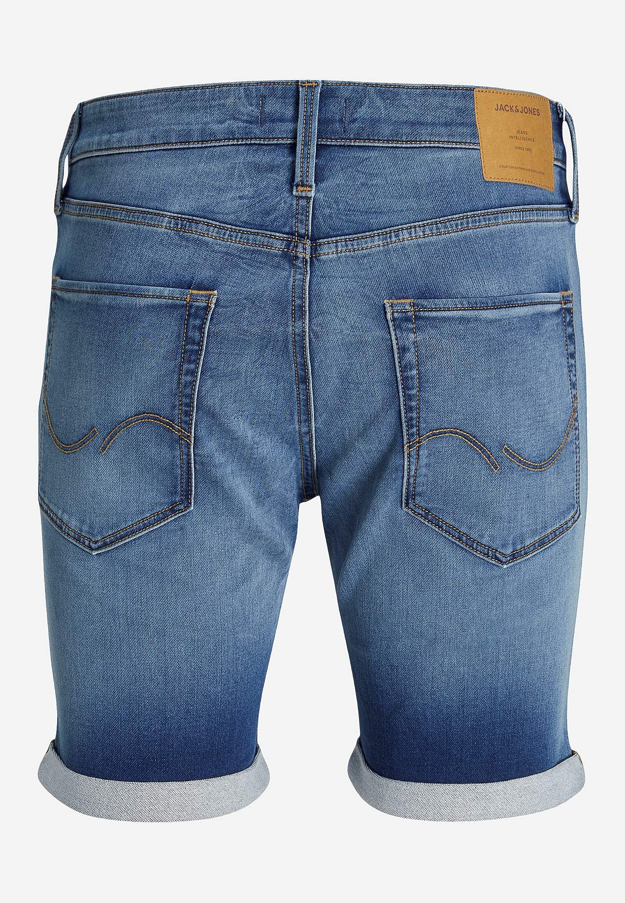 Jeans-shorts med brettet kant Rick  381