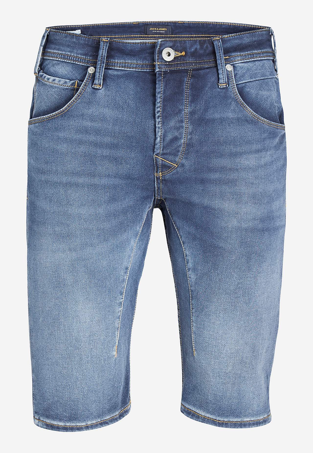 Lange, superstretch jeans-shorts Scale 608